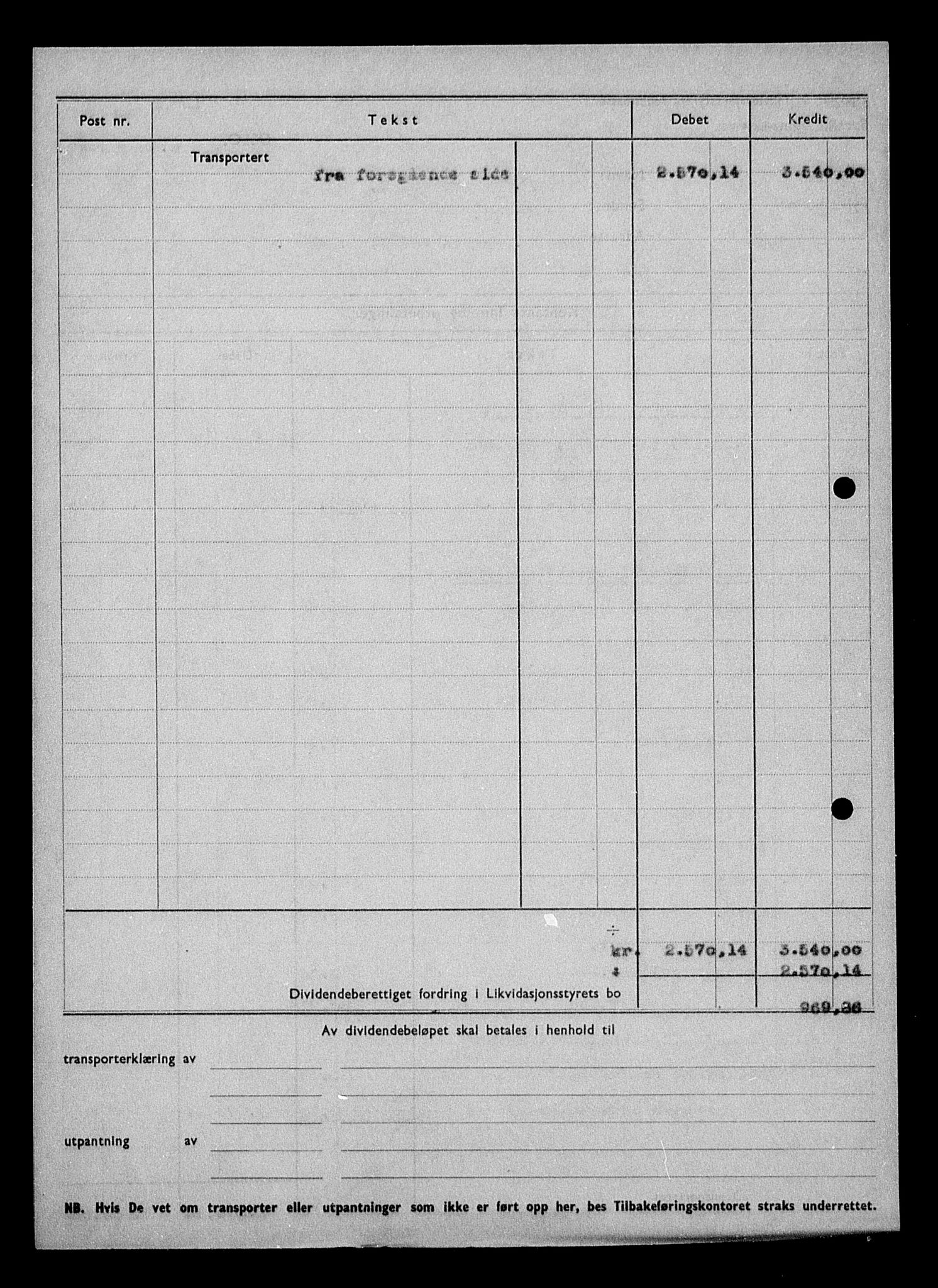 Justisdepartementet, Tilbakeføringskontoret for inndratte formuer, AV/RA-S-1564/H/Hc/Hcc/L0957: --, 1945-1947, p. 7