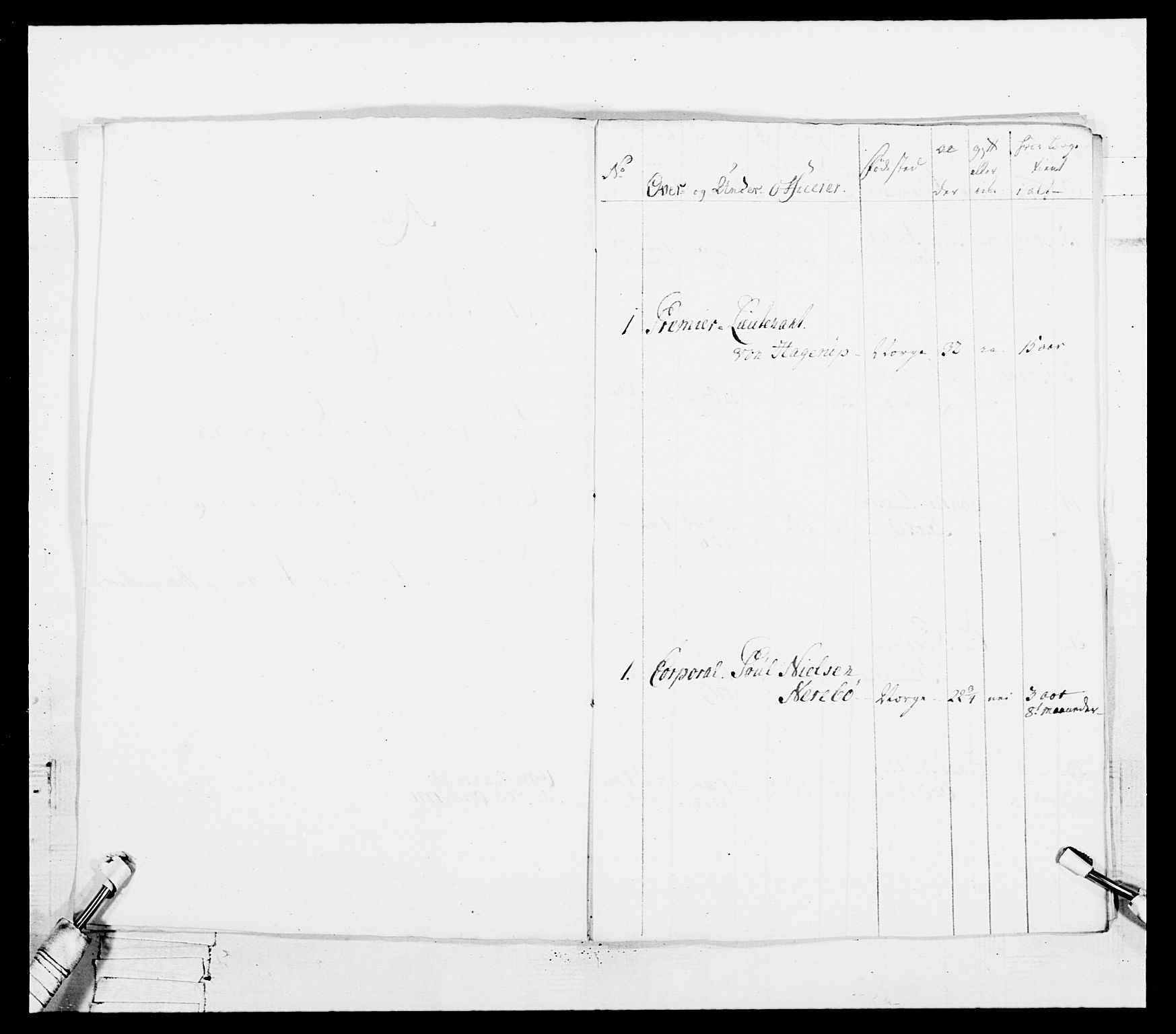 Generalitets- og kommissariatskollegiet, Det kongelige norske kommissariatskollegium, AV/RA-EA-5420/E/Eh/L0101: 1. Vesterlenske nasjonale infanteriregiment, 1766-1777, p. 461