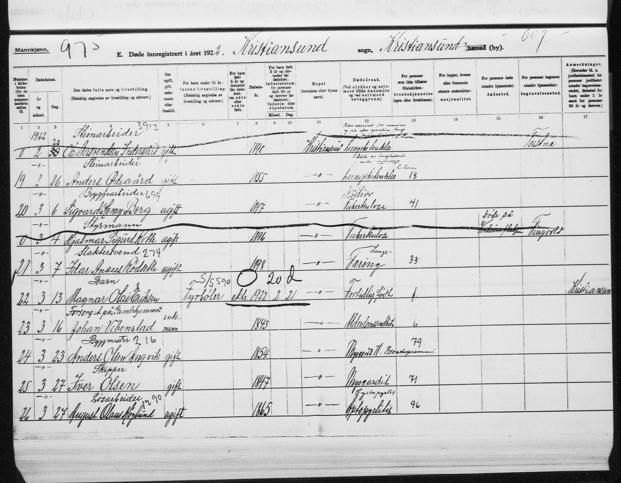 Ministerialprotokoller, klokkerbøker og fødselsregistre - Møre og Romsdal, AV/SAT-A-1454/572/L0863: Parish register (official) no. 572D07, 1917-1935