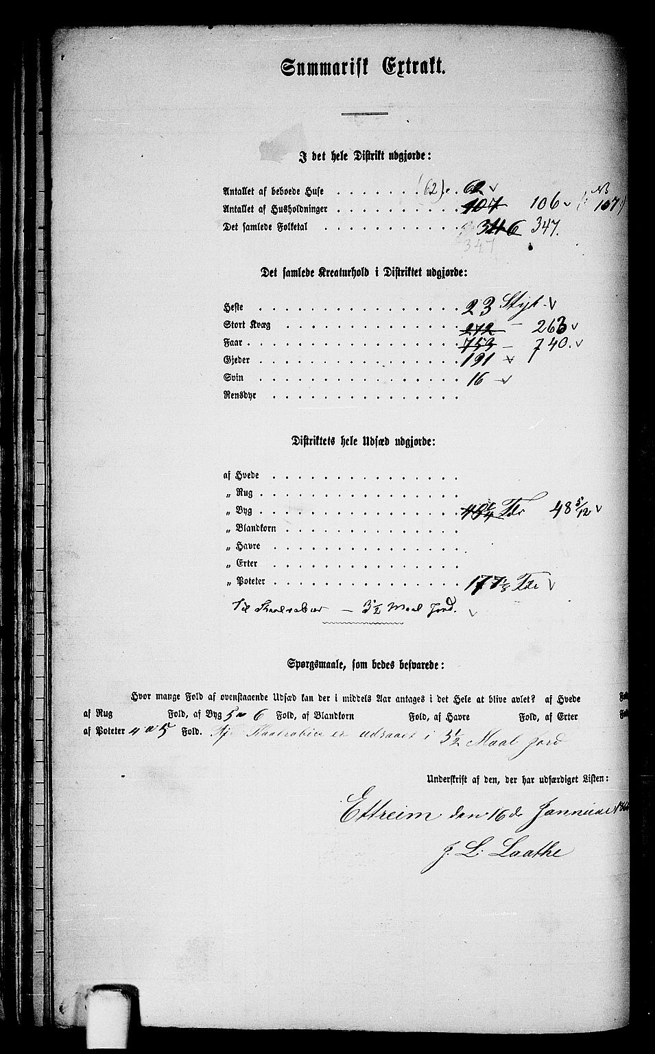 RA, 1865 census for Kinsarvik, 1865, p. 72