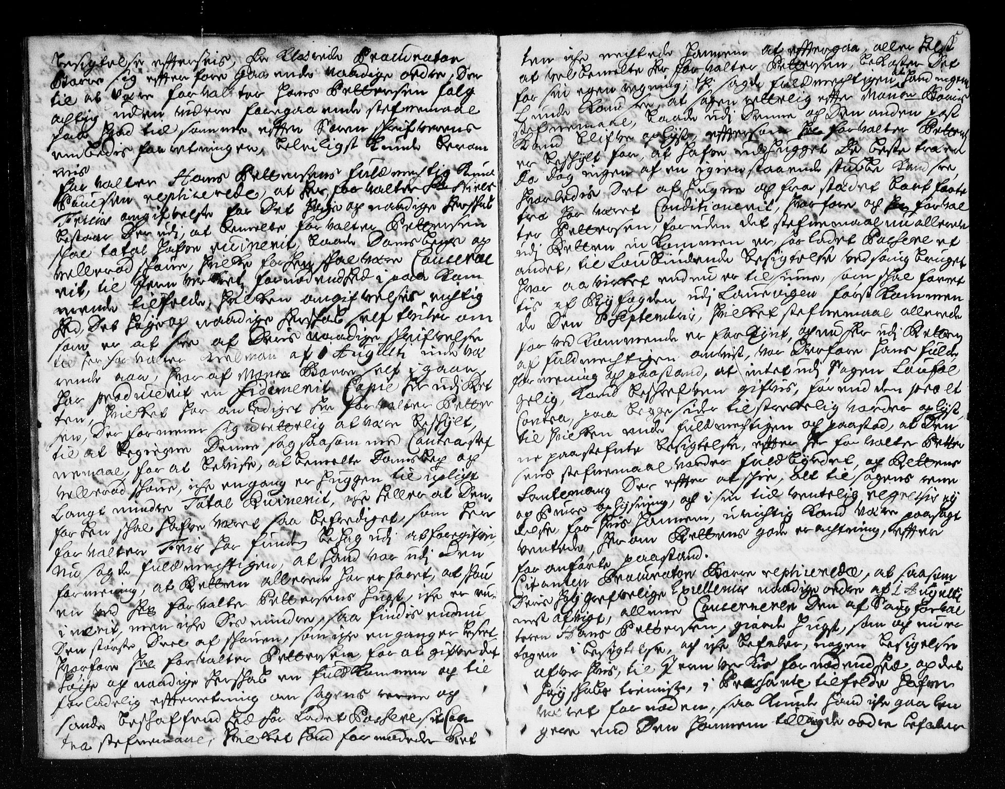 Larvik sorenskriveri, AV/SAKO-A-83/F/Fa/L0019: Tingbok, 1733, p. 5