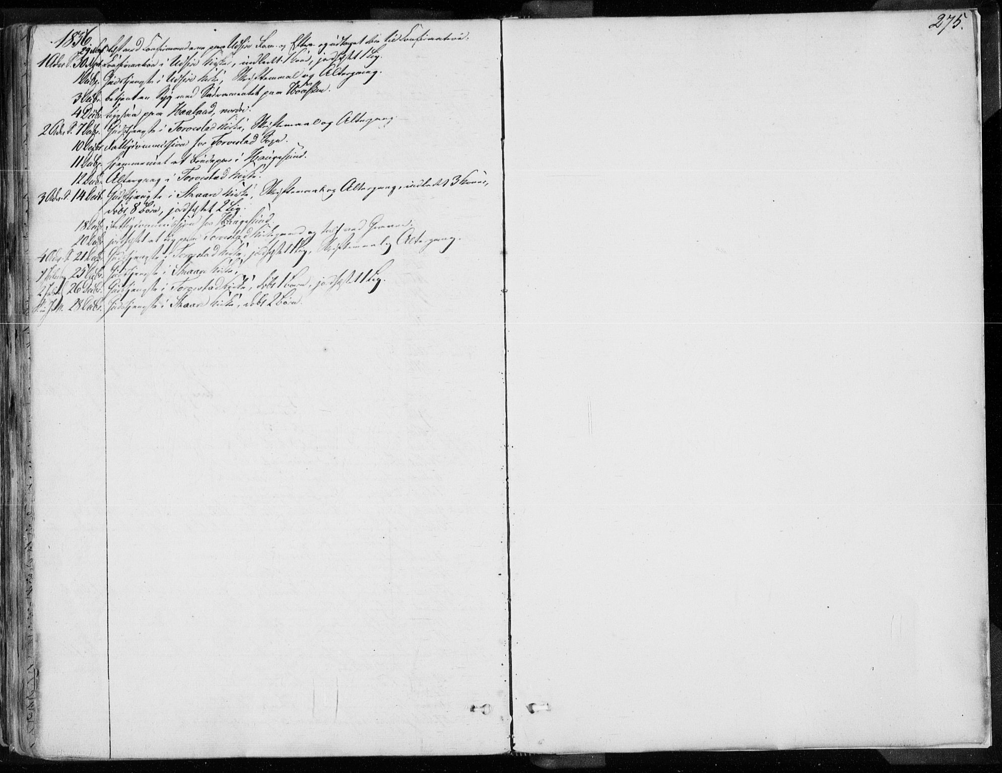 Torvastad sokneprestkontor, AV/SAST-A -101857/H/Ha/Haa/L0009: Parish register (official) no. A 9, 1847-1856, p. 275