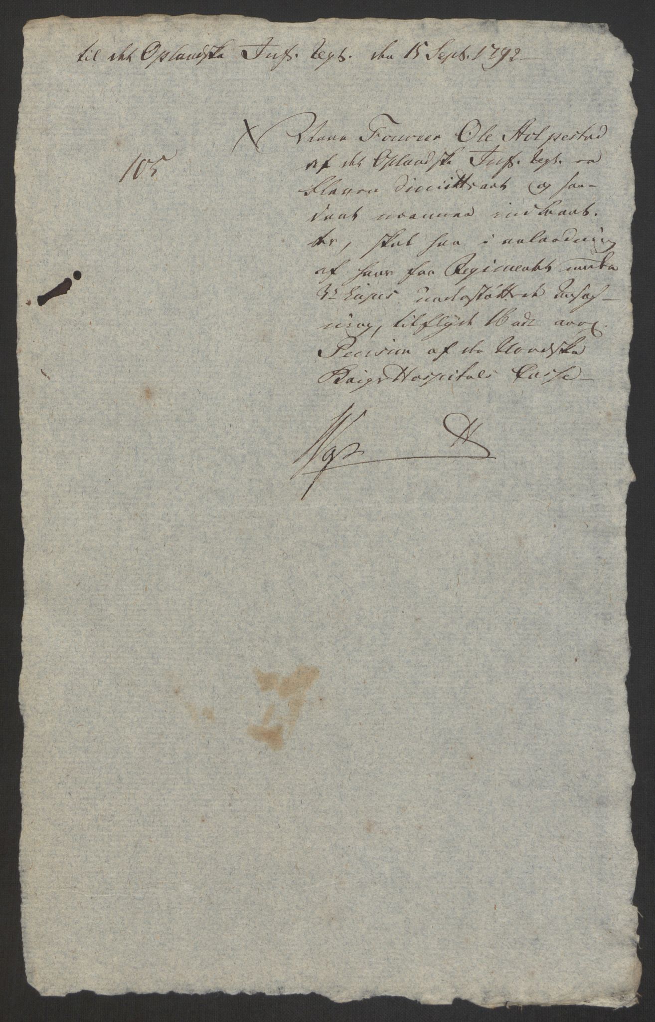 Forsvaret, Den norske kvesthuskasse/krigshospitalkasse, AV/RA-RAFA-1887/F/Fa/L0008: Konsepter, 1790-1793, p. 923