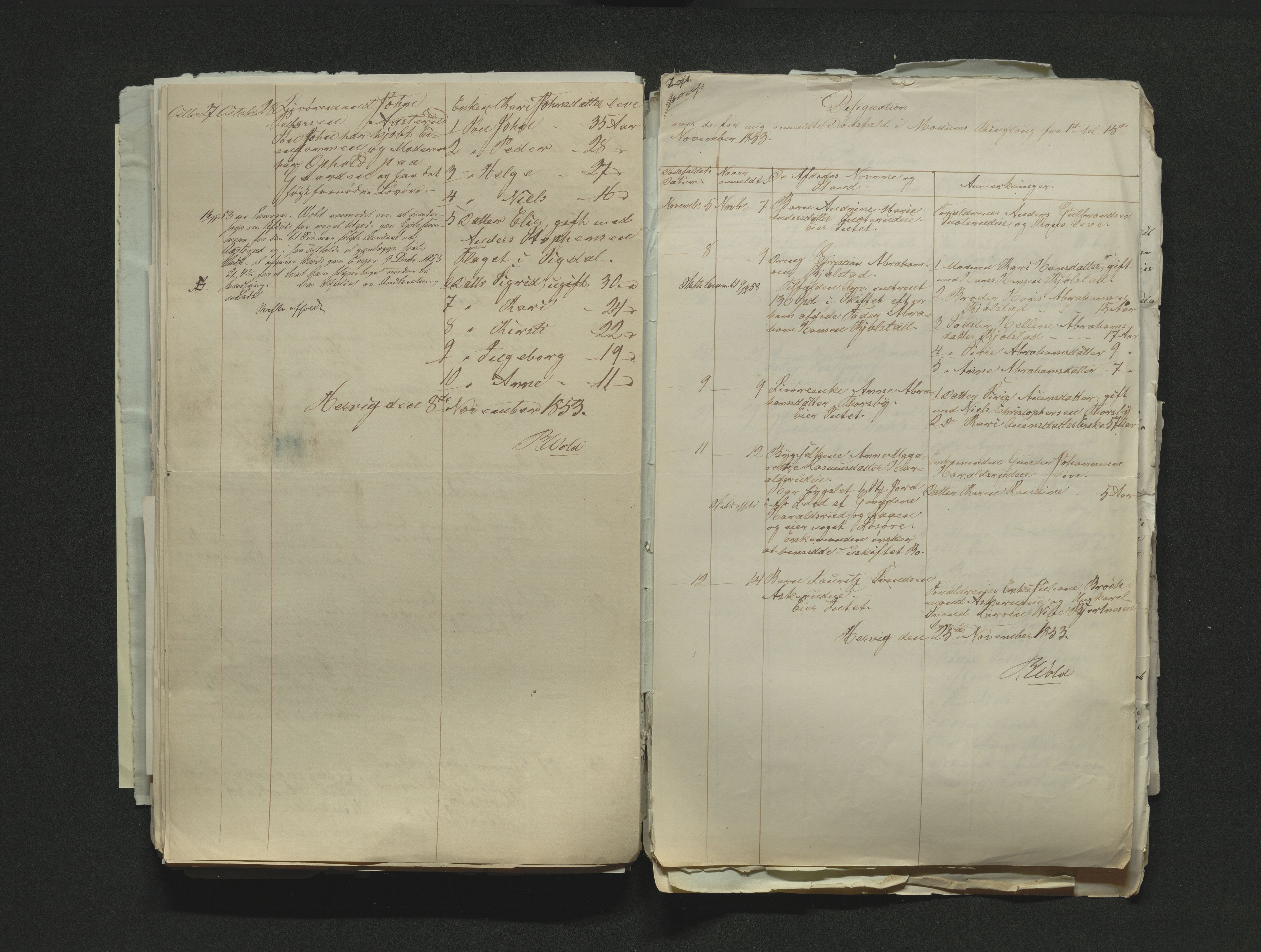 Eiker, Modum og Sigdal sorenskriveri, AV/SAKO-A-123/H/Ha/Hab/L0008: Dødsfallsmeldinger, 1850-1853