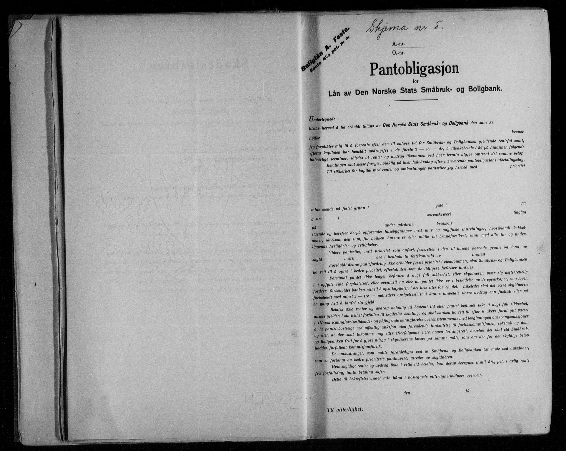 Steigen og Ofoten sorenskriveri, SAT/A-0030/1/2/2C/L0013/0002: Mortgage book no. 14, 1926-1932