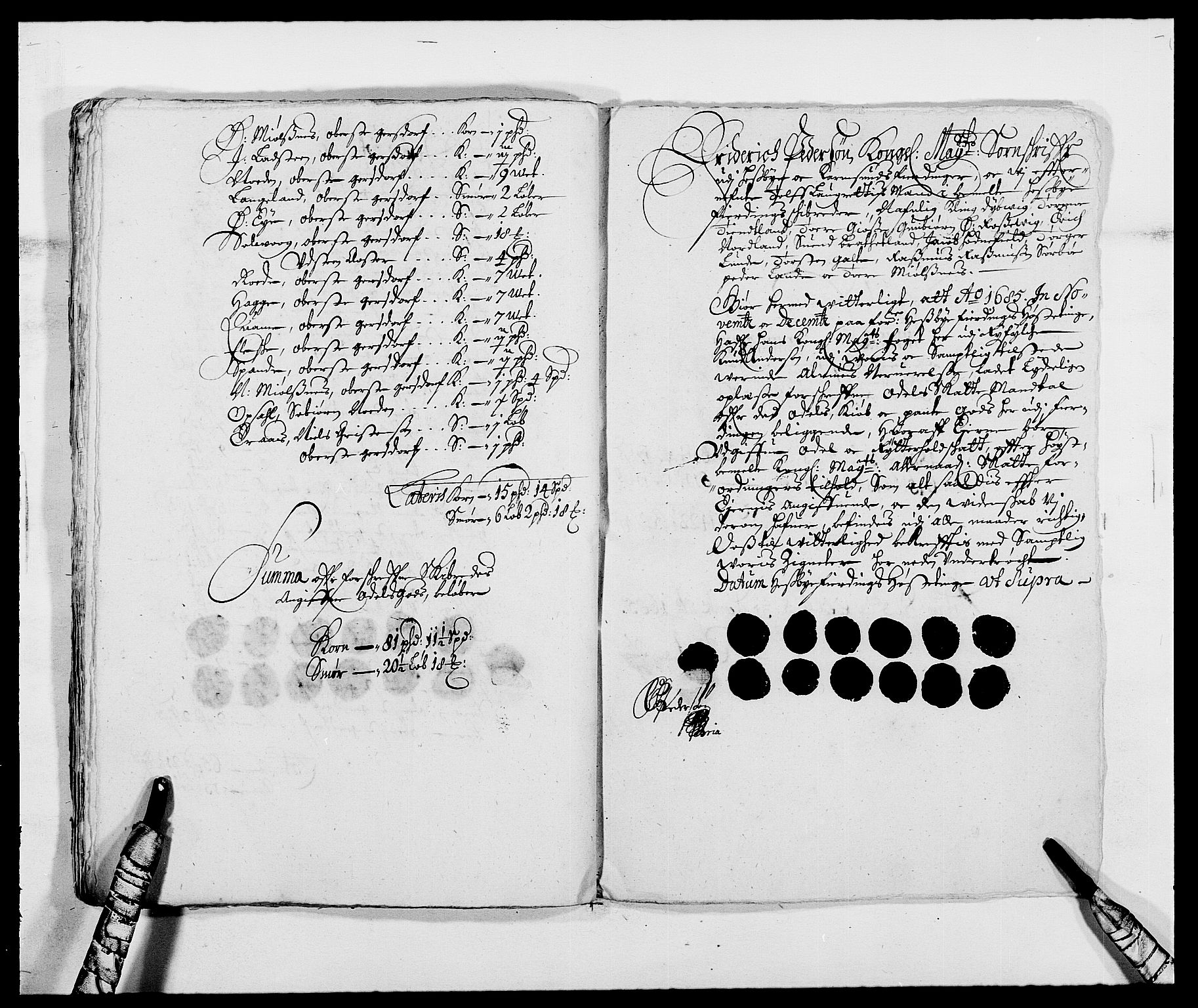 Rentekammeret inntil 1814, Reviderte regnskaper, Fogderegnskap, RA/EA-4092/R47/L2855: Fogderegnskap Ryfylke, 1685-1688, p. 43