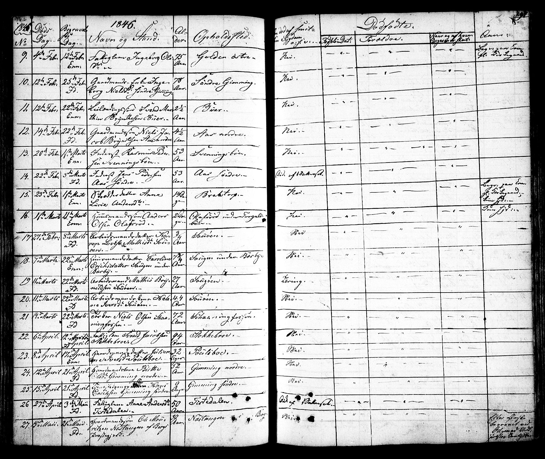 Idd prestekontor Kirkebøker, AV/SAO-A-10911/F/Fc/L0003: Parish register (official) no. III 3, 1832-1847, p. 297