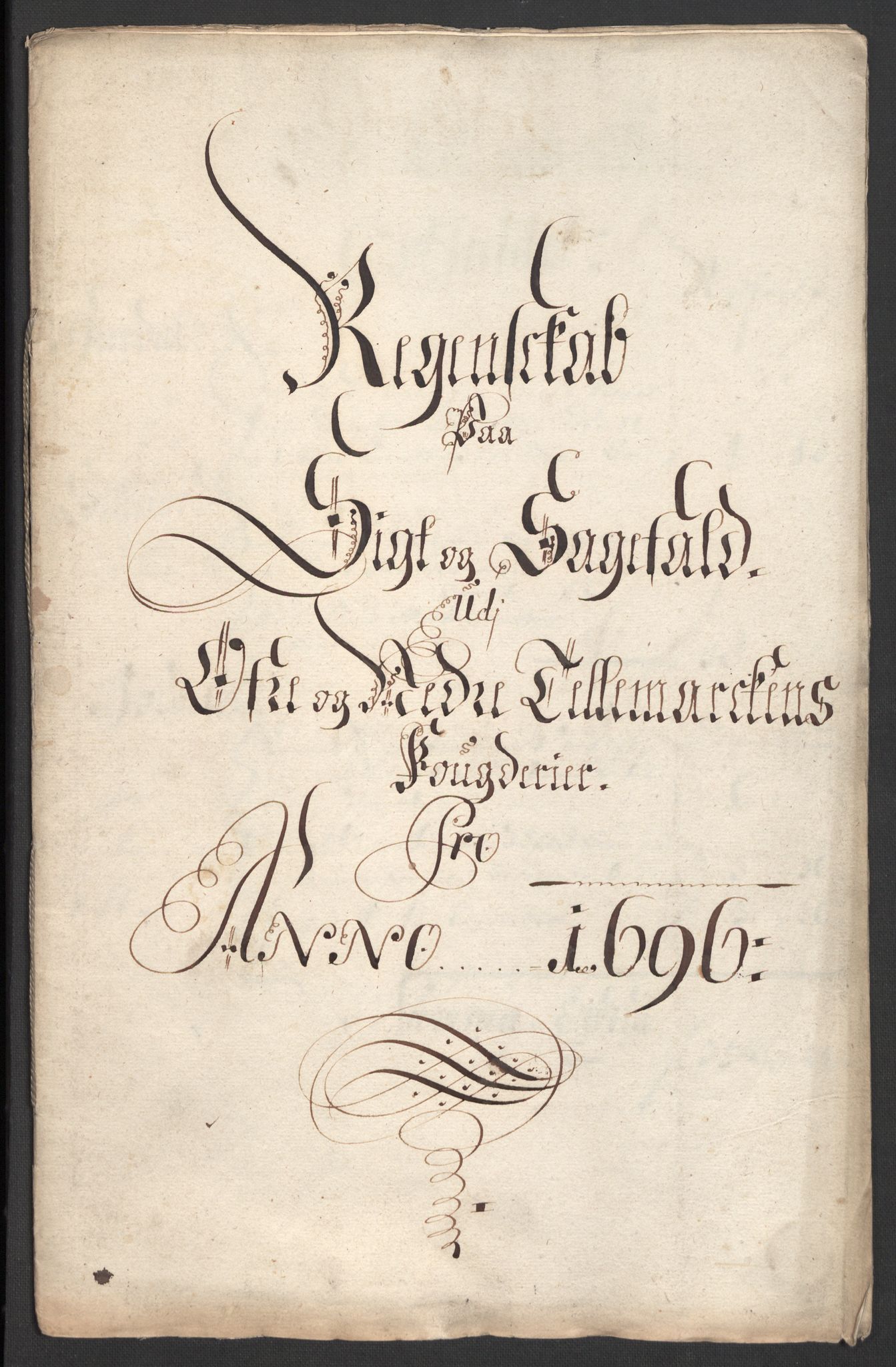 Rentekammeret inntil 1814, Reviderte regnskaper, Fogderegnskap, RA/EA-4092/R36/L2094: Fogderegnskap Øvre og Nedre Telemark og Bamble, 1696, p. 44