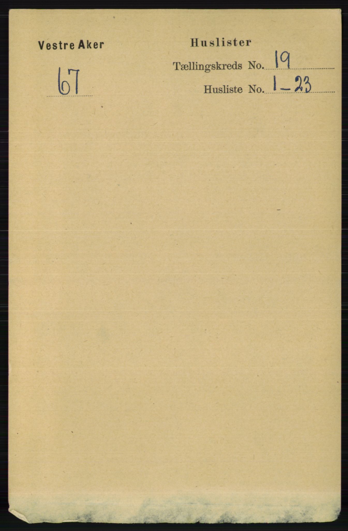 RA, 1891 census for 0218 Aker, 1891, p. 17741