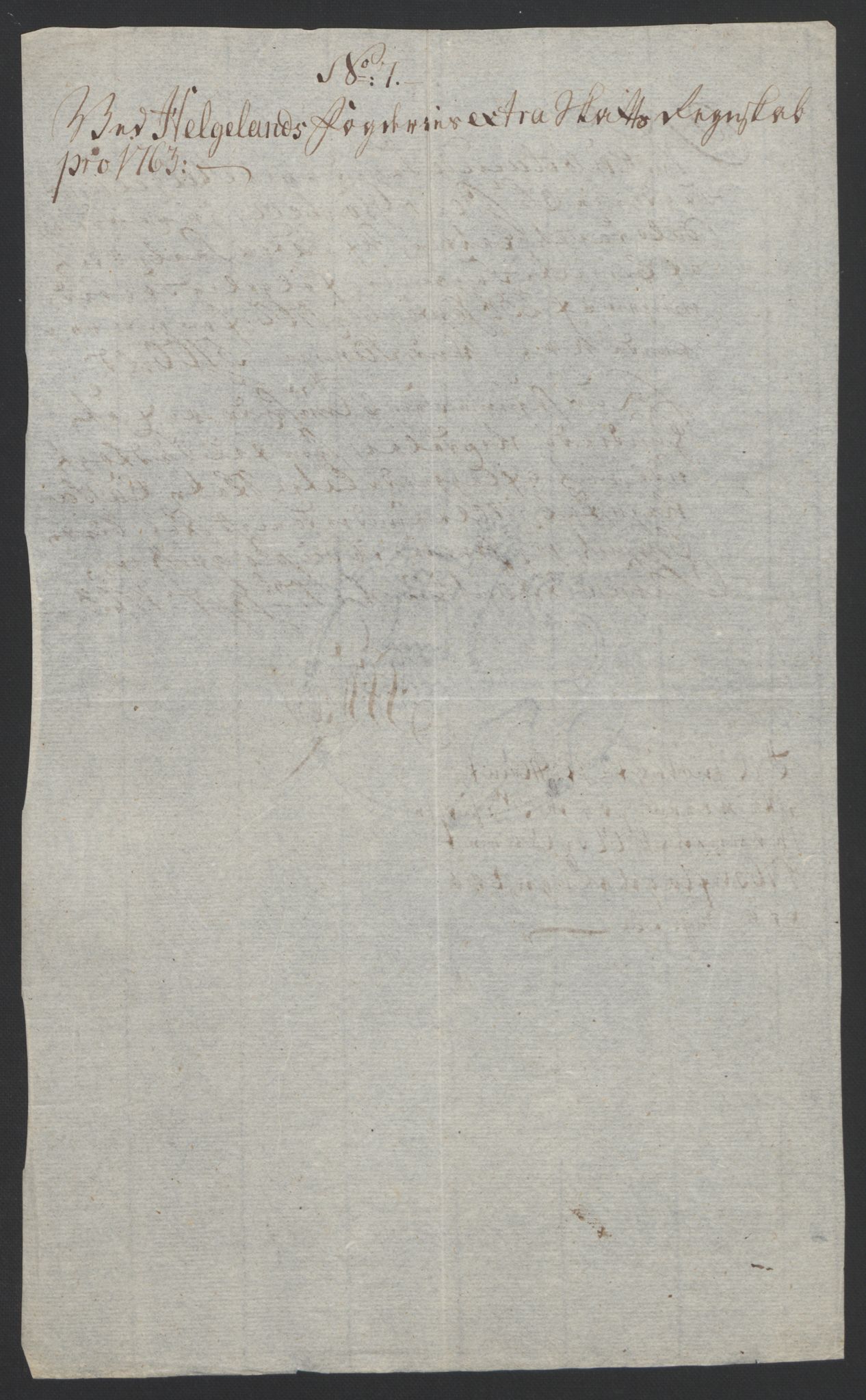 Rentekammeret inntil 1814, Reviderte regnskaper, Fogderegnskap, RA/EA-4092/R65/L4573: Ekstraskatten Helgeland, 1762-1772, p. 43