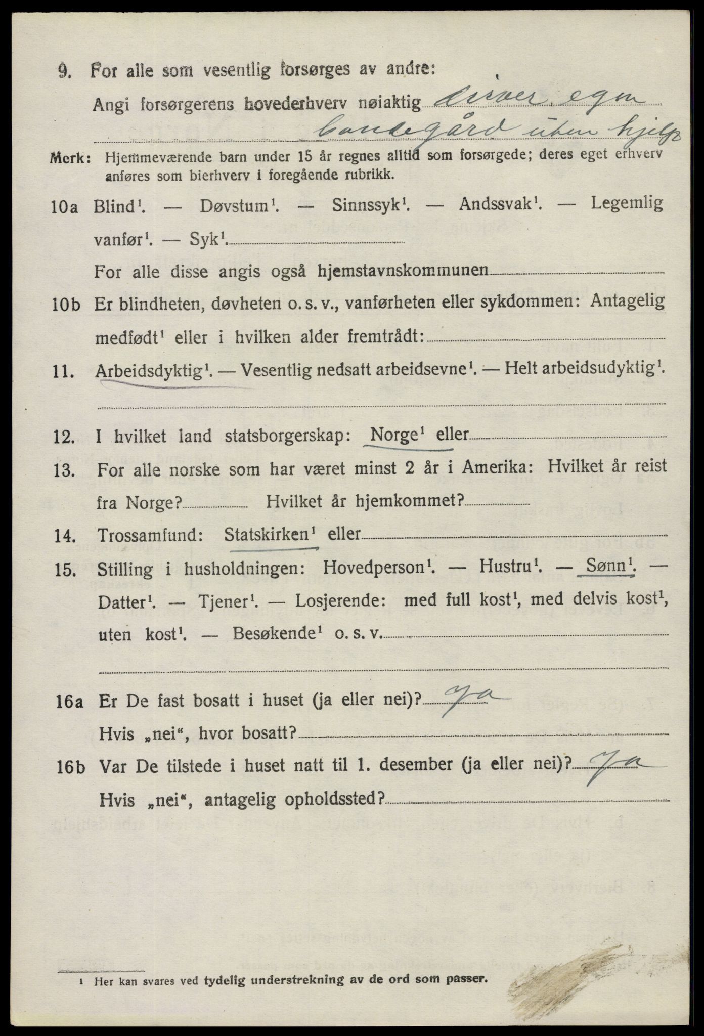 SAO, 1920 census for Eidsberg, 1920, p. 11306