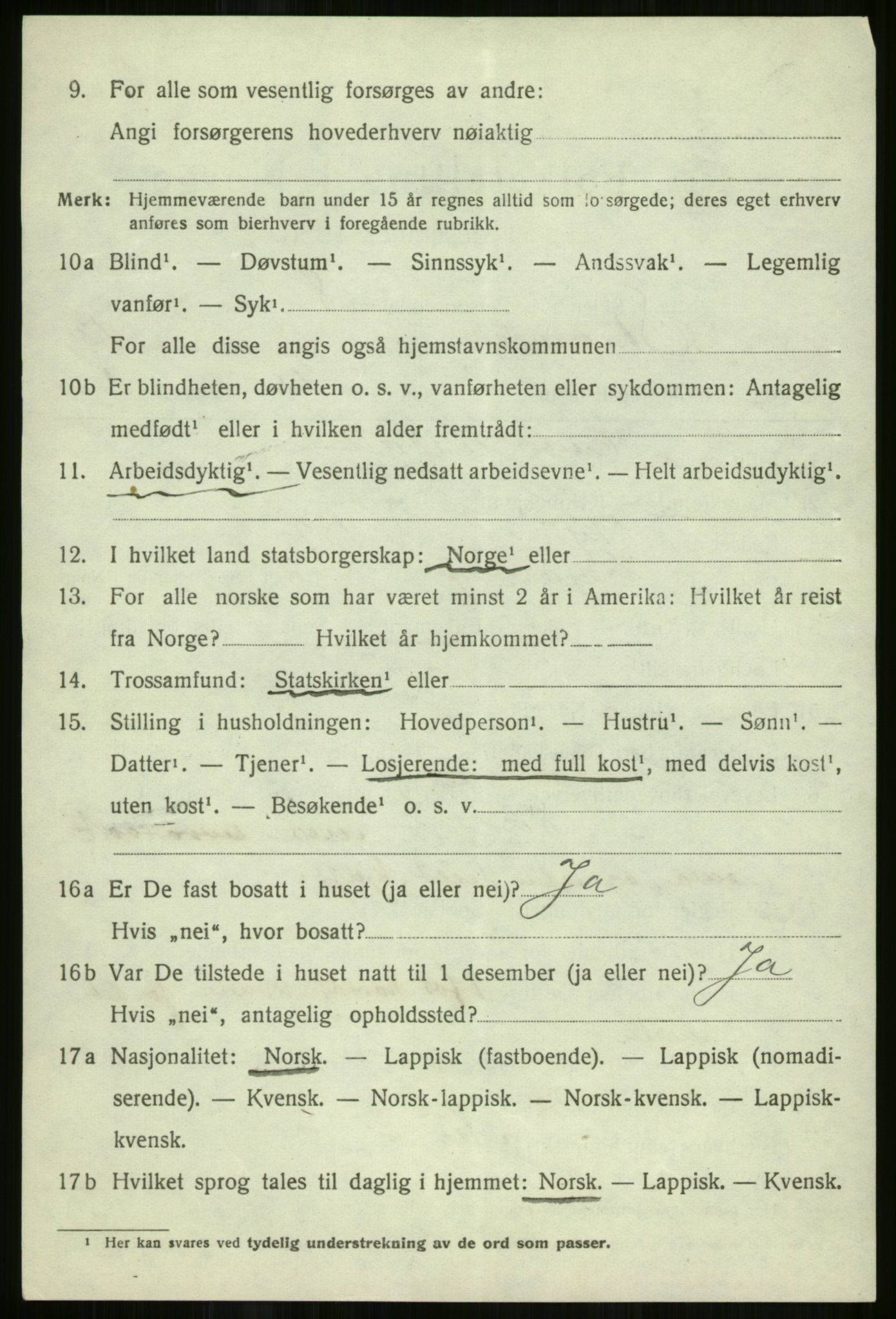 SATØ, 1920 census for Skjervøy, 1920, p. 6812