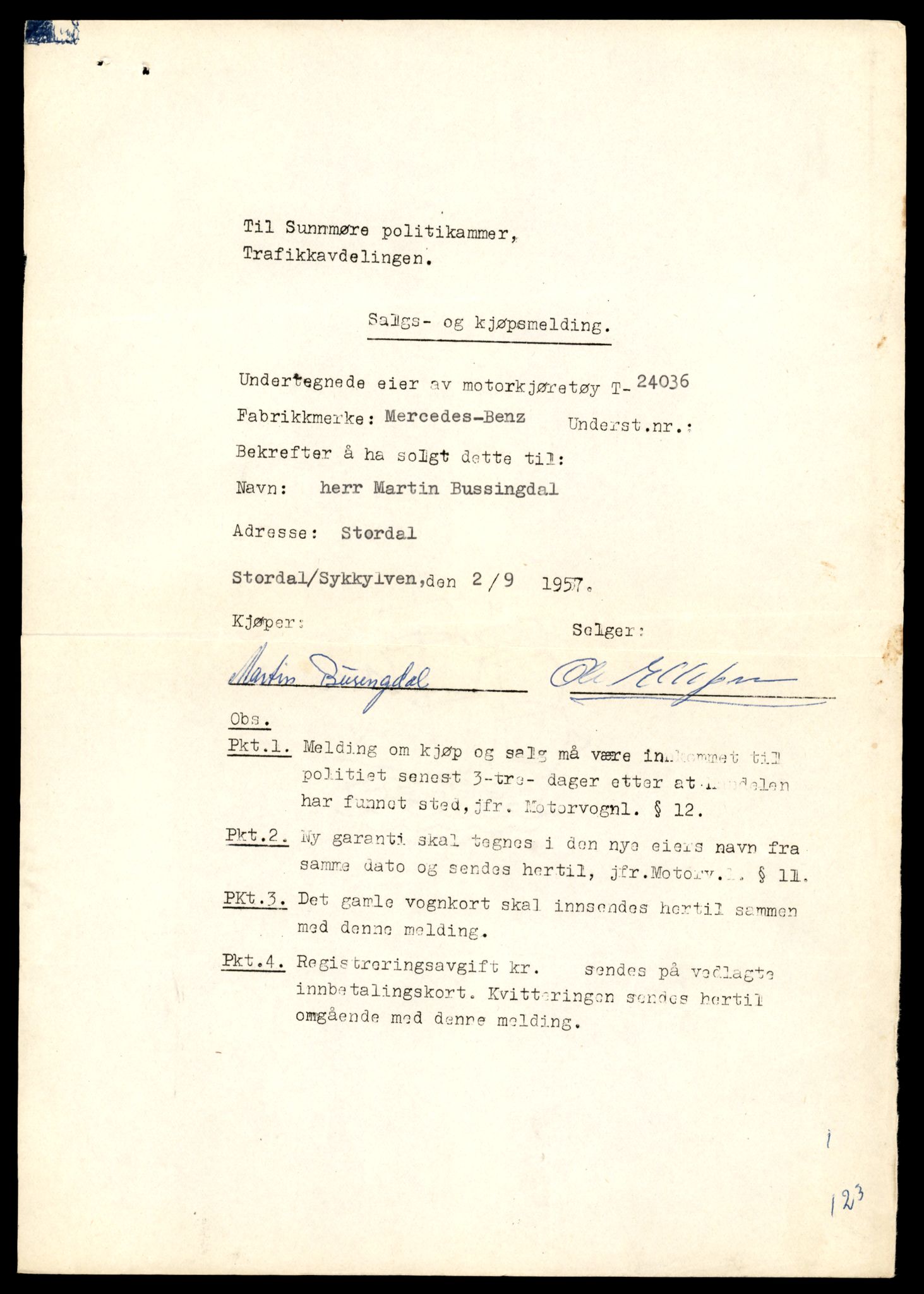 Møre og Romsdal vegkontor - Ålesund trafikkstasjon, AV/SAT-A-4099/F/Fe/L0033: Registreringskort for kjøretøy T 12151 - T 12474, 1927-1998, p. 2479
