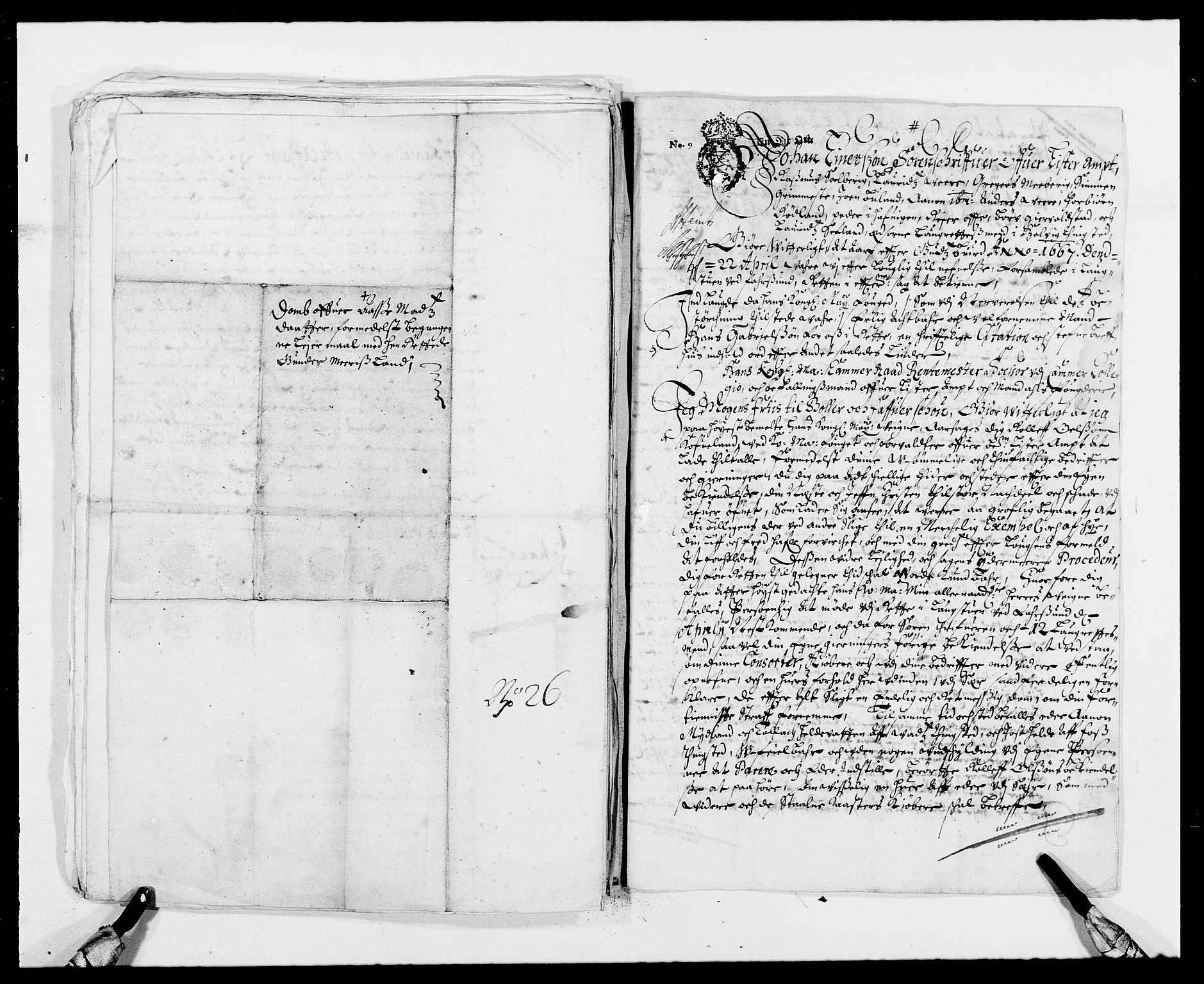 Rentekammeret inntil 1814, Reviderte regnskaper, Fogderegnskap, AV/RA-EA-4092/R41/L2524: Fogderegnskap Lista, 1665-1668, p. 262