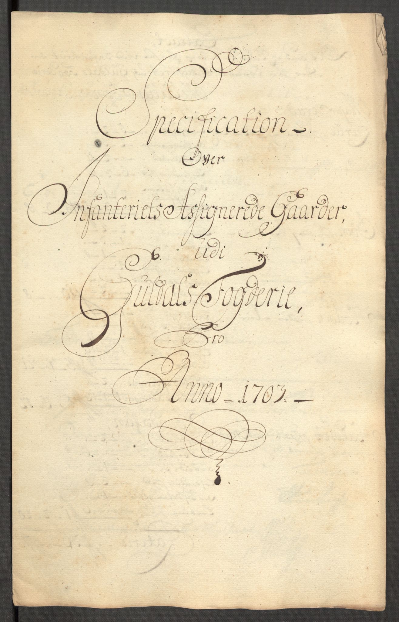 Rentekammeret inntil 1814, Reviderte regnskaper, Fogderegnskap, AV/RA-EA-4092/R60/L3953: Fogderegnskap Orkdal og Gauldal, 1703, p. 389