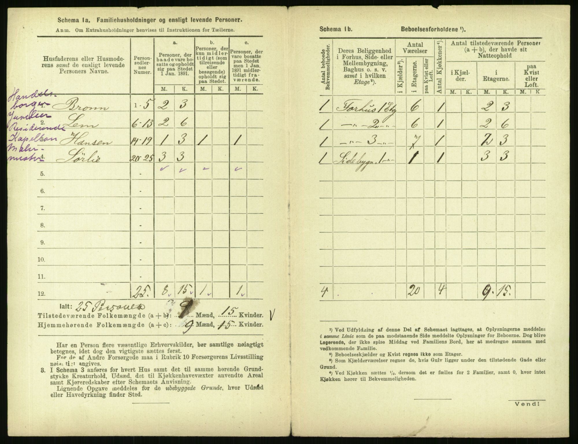 RA, 1891 census for 0301 Kristiania, 1891, p. 40552