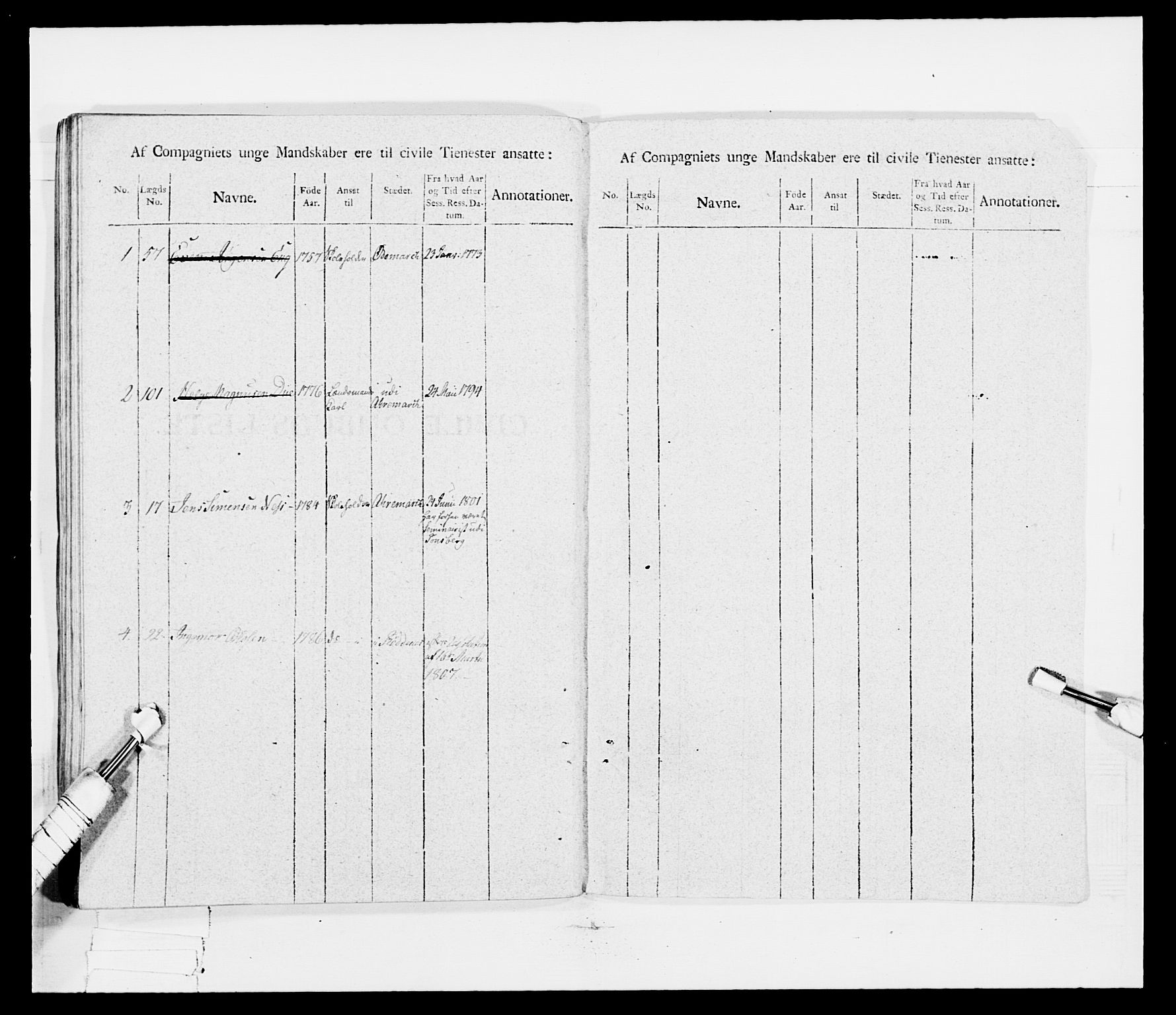 Generalitets- og kommissariatskollegiet, Det kongelige norske kommissariatskollegium, AV/RA-EA-5420/E/Eh/L0030a: Sønnafjelske gevorbne infanteriregiment, 1807, p. 48