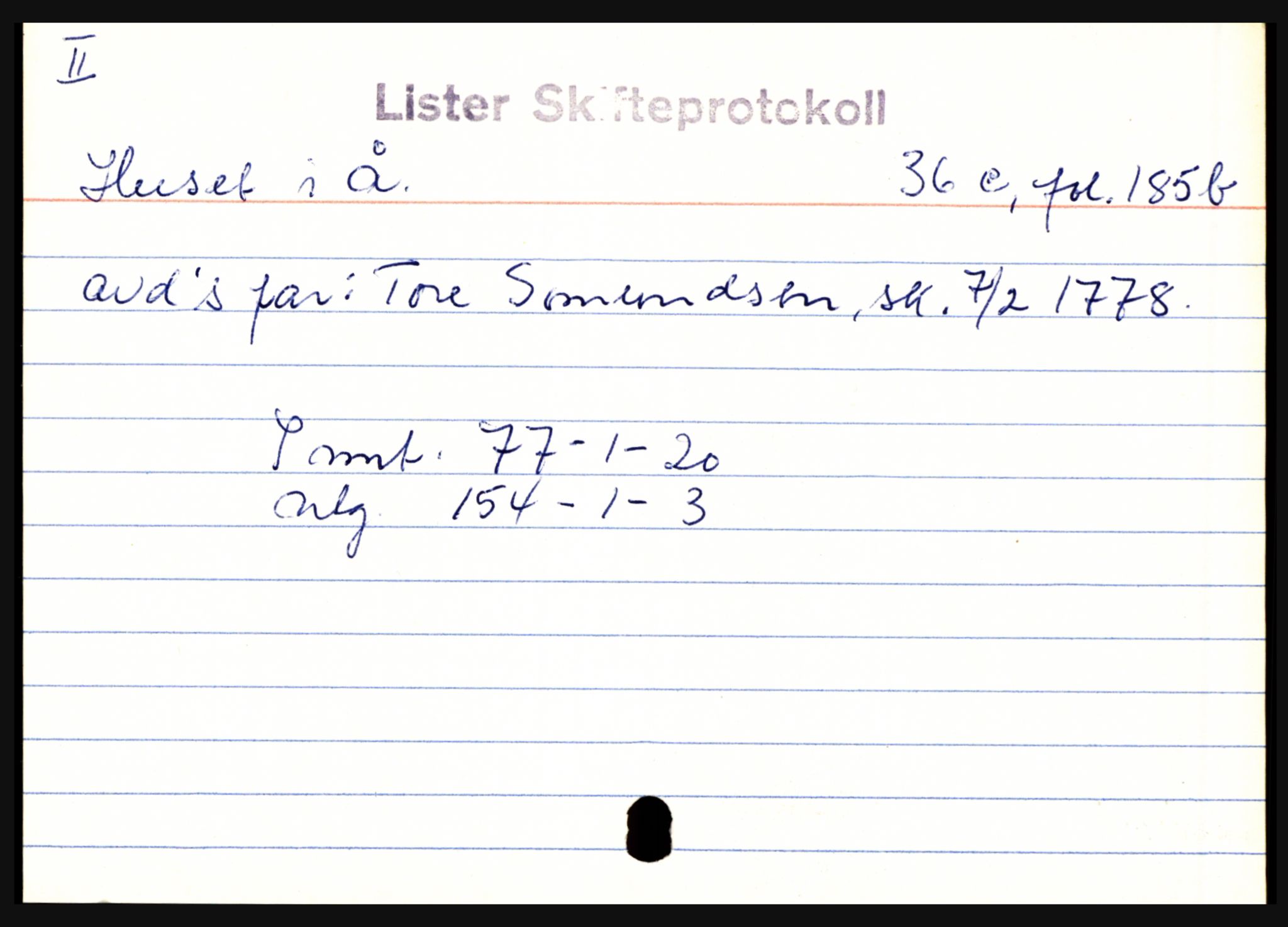 Lister sorenskriveri, AV/SAK-1221-0003/H, p. 16997