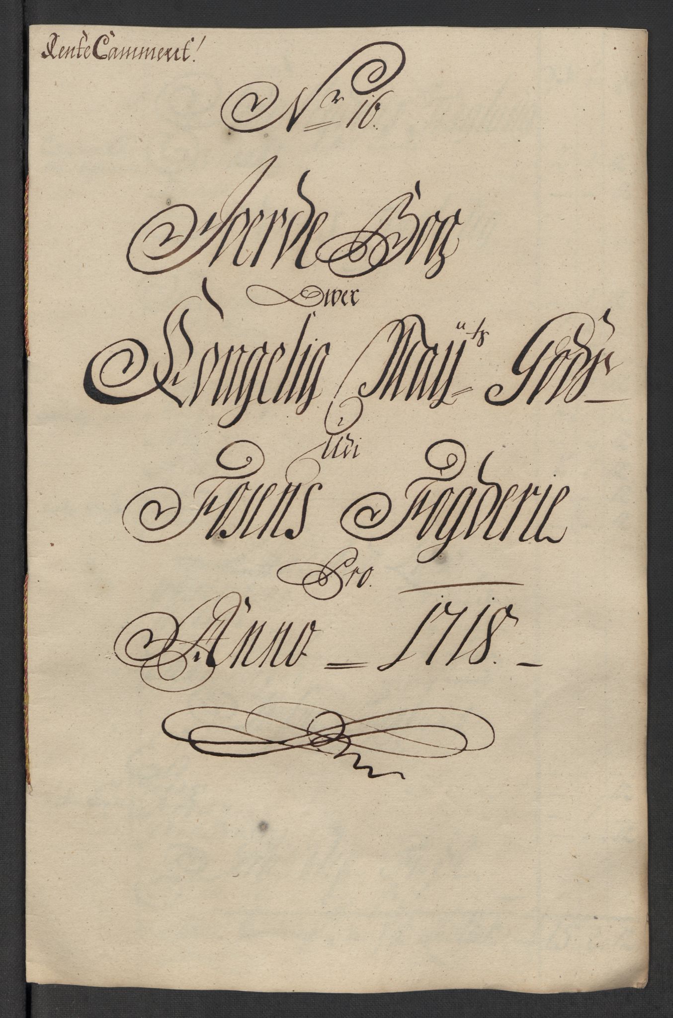 Rentekammeret inntil 1814, Reviderte regnskaper, Fogderegnskap, RA/EA-4092/R57/L3866: Fogderegnskap Fosen, 1718, p. 150