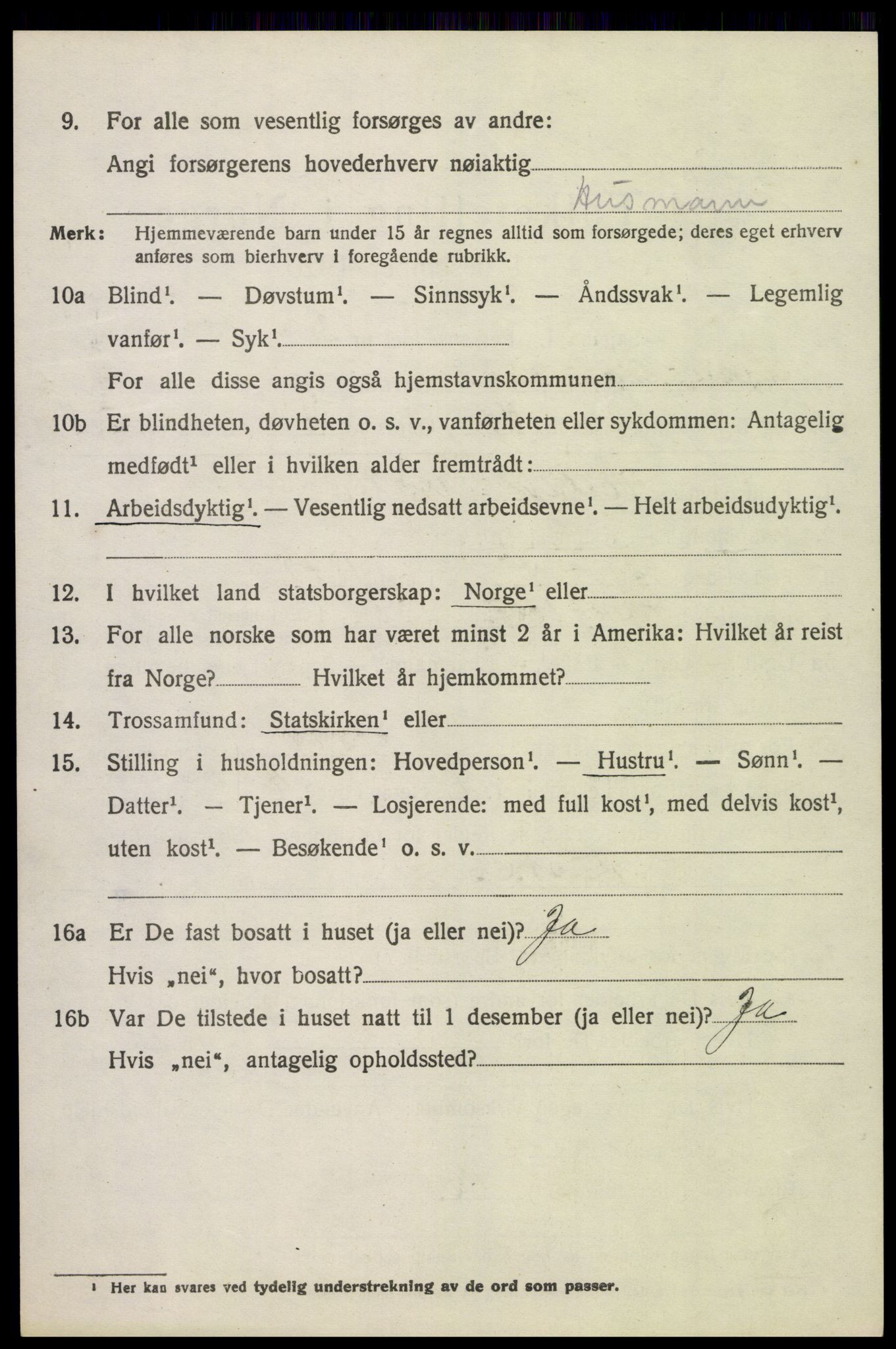 SAH, 1920 census for Østre Gausdal, 1920, p. 1893