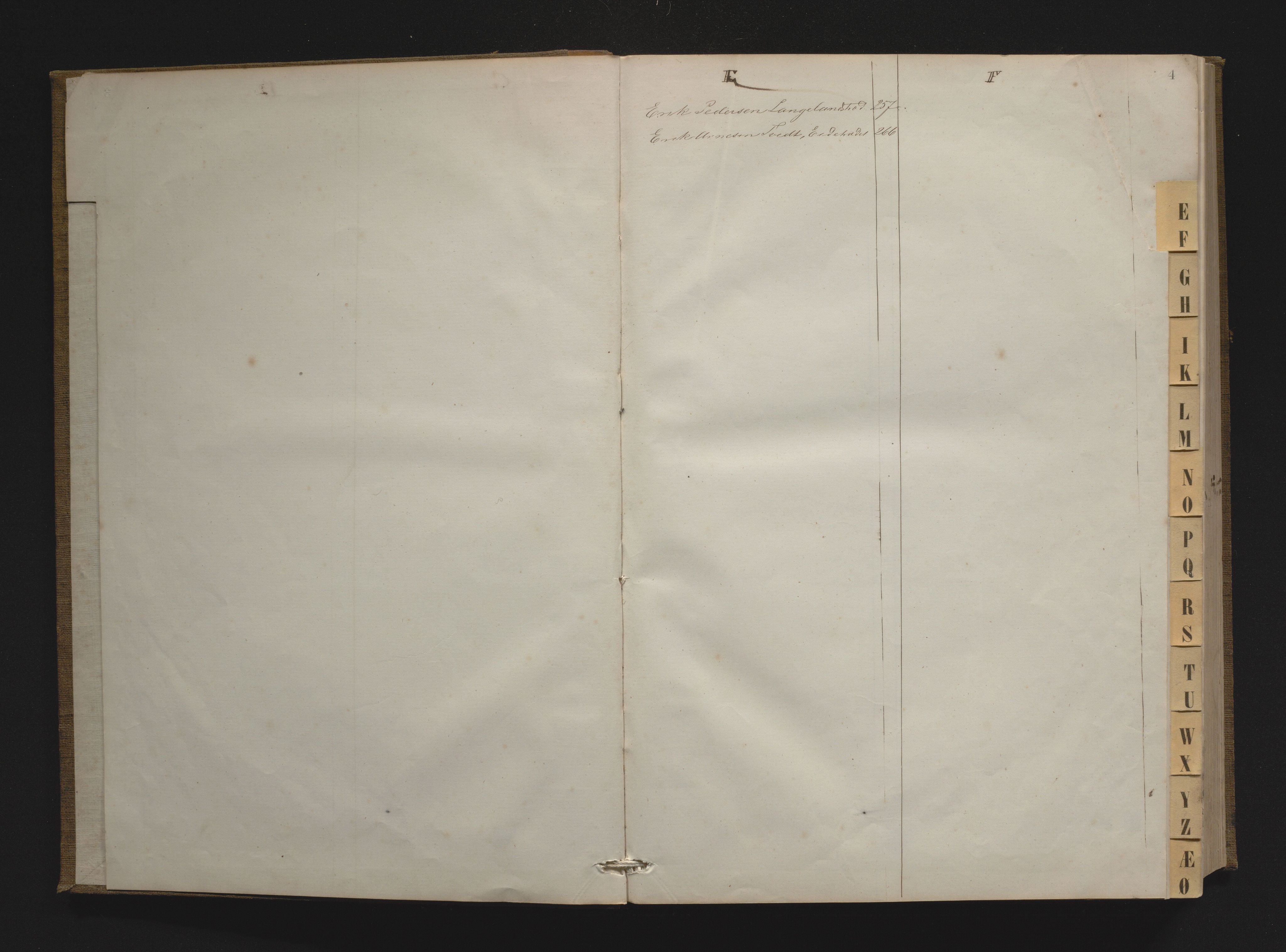 Hosanger kommune. Fattigstyre, IKAH/1253a-311/F/Fa/L0001: Manntalsprotokoll over understøtta i Hosanger og Seim sokn, avdeling I, II og III, 1859-1895