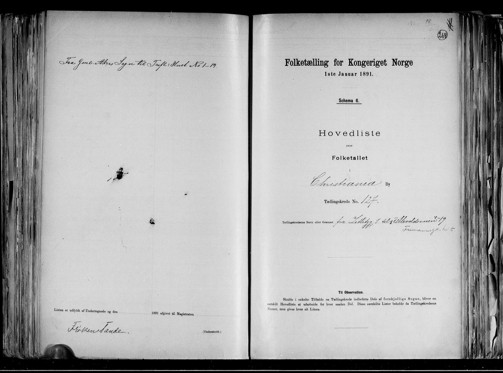 RA, 1891 census for 0301 Kristiania, 1891, p. 62608