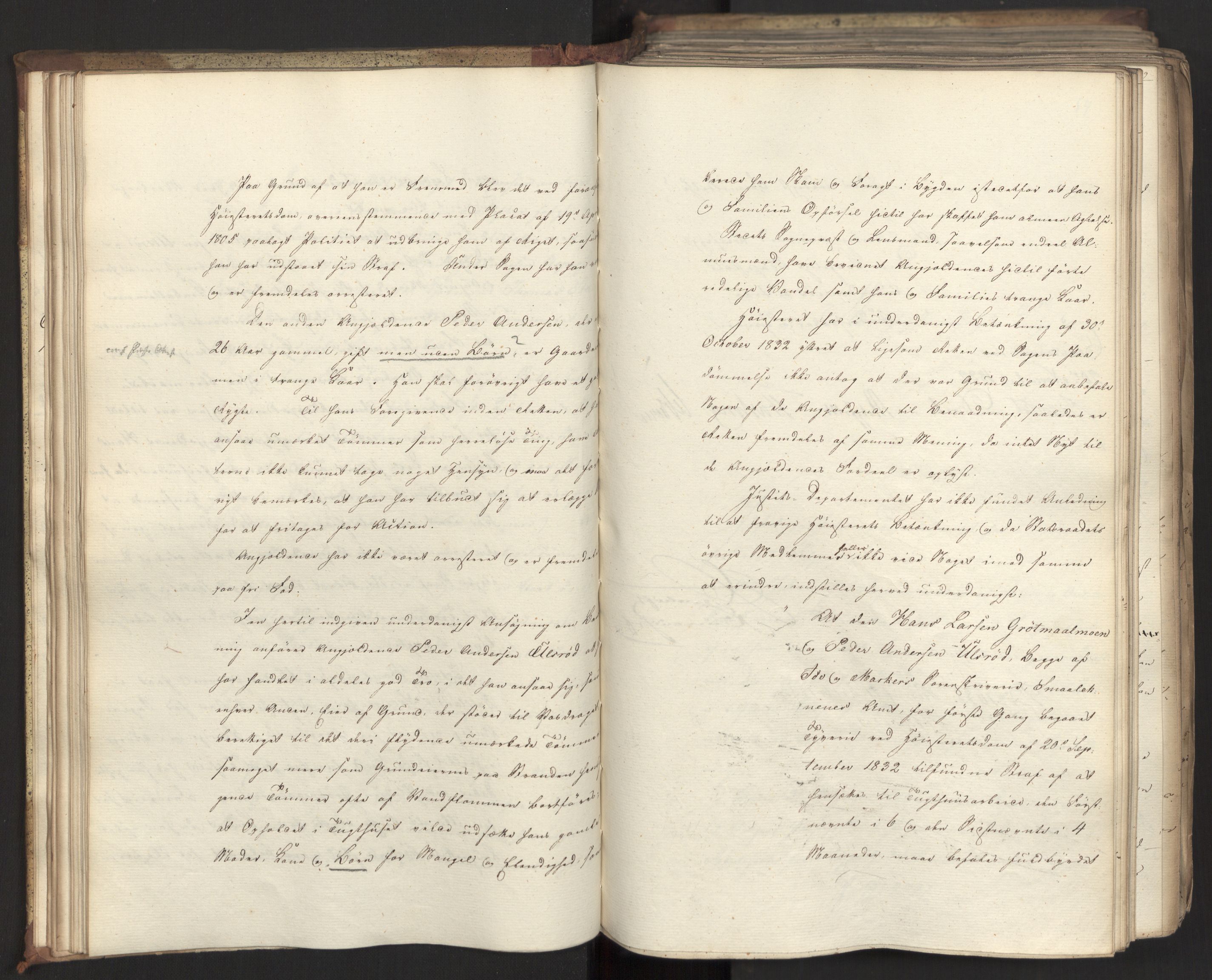 Statsrådsavdelingen i Stockholm, AV/RA-S-1003/D/Da/L0081: Regjeringsinnstillinger nr. 2700-2857, 1832, p. 55
