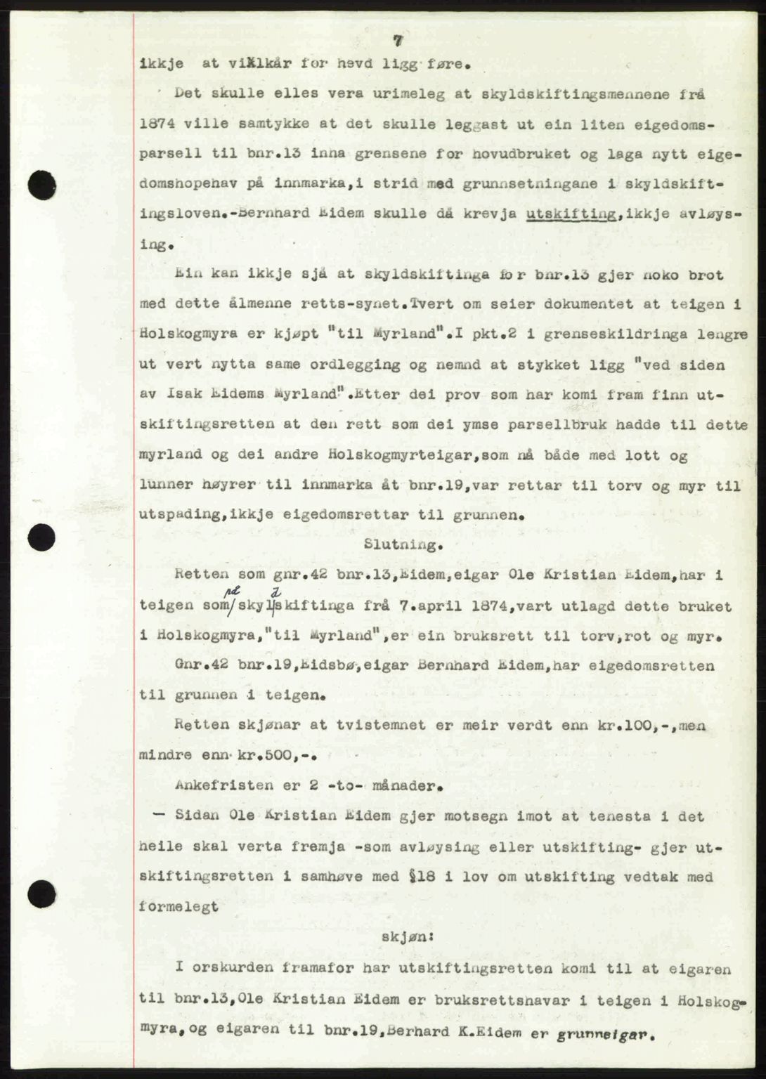 Romsdal sorenskriveri, AV/SAT-A-4149/1/2/2C: Mortgage book no. A28, 1948-1949, Diary no: : 3291/1948