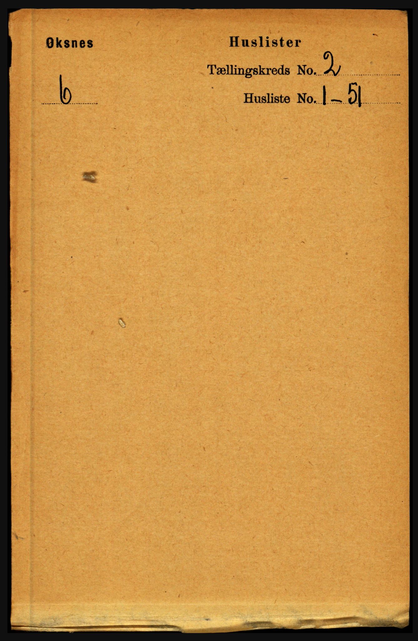 RA, 1891 census for 1868 Øksnes, 1891, p. 599