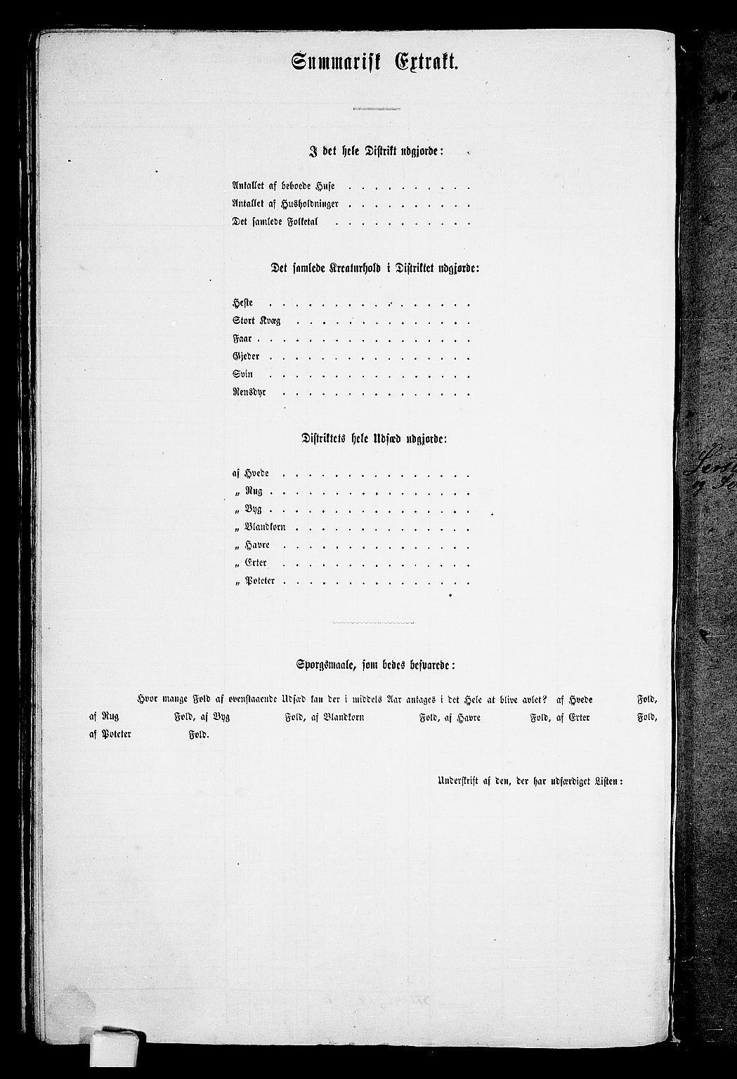 RA, 1865 census for Lenvik, 1865, p. 166