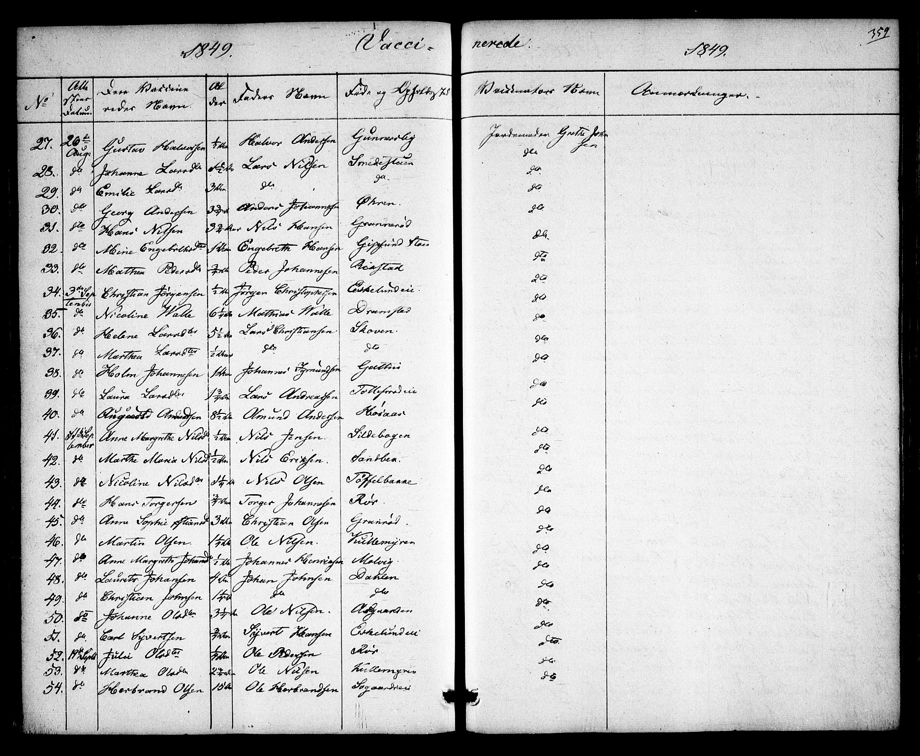 Rygge prestekontor Kirkebøker, AV/SAO-A-10084b/F/Fa/L0004: Parish register (official) no. 4, 1836-1851, p. 359