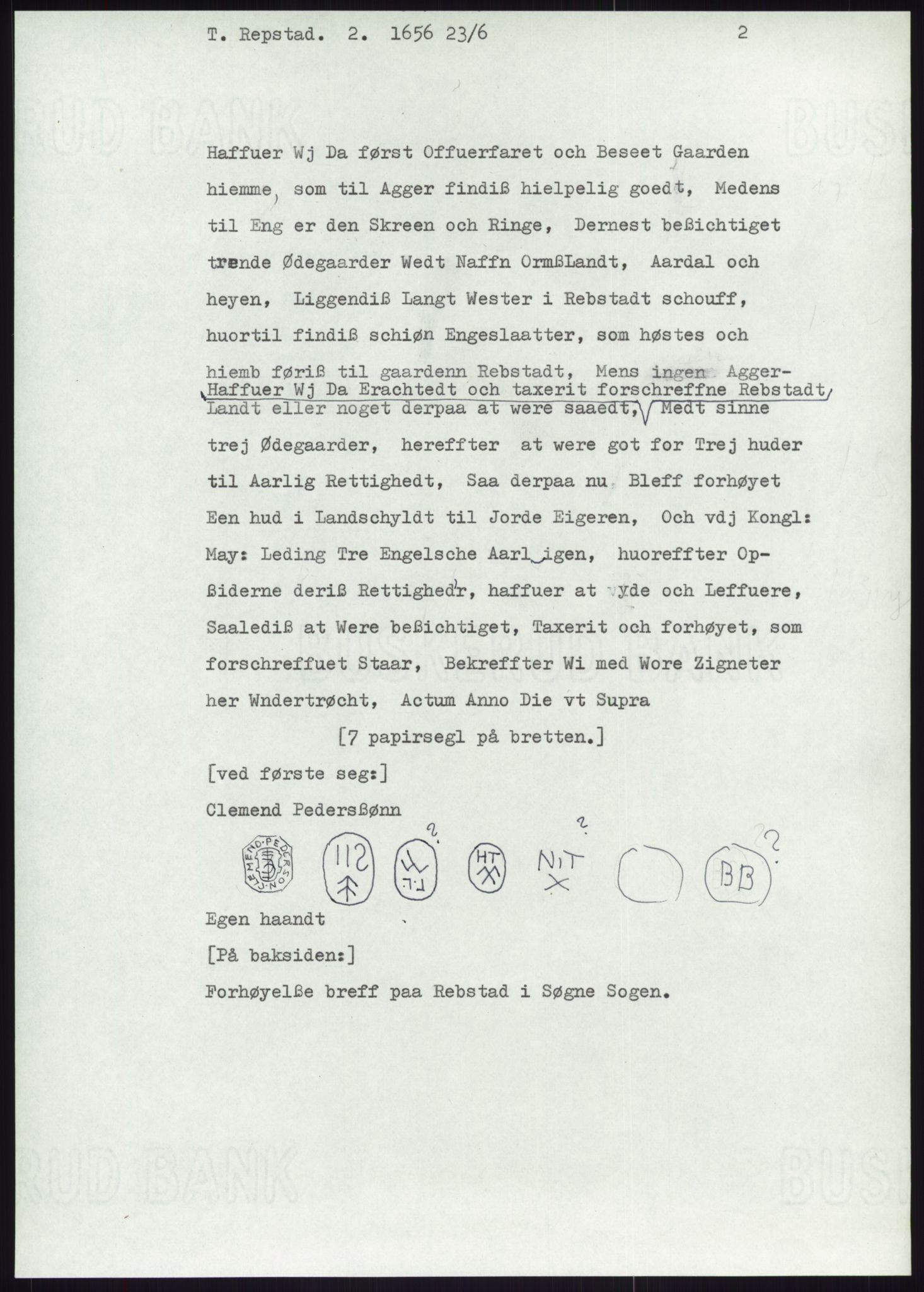 Samlinger til kildeutgivelse, Diplomavskriftsamlingen, AV/RA-EA-4053/H/Ha, p. 2454