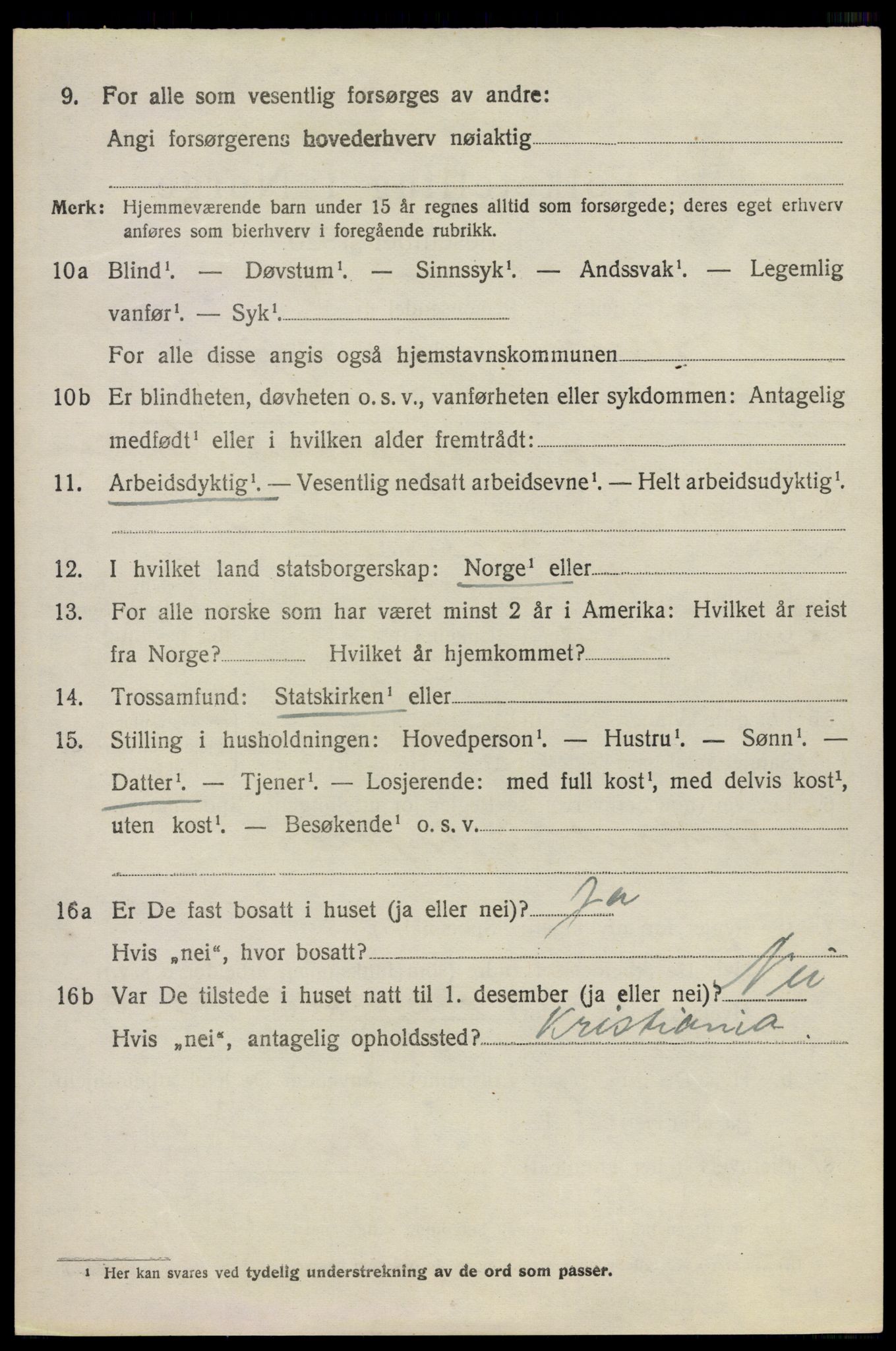 SAO, 1920 census for Sørum, 1920, p. 4010