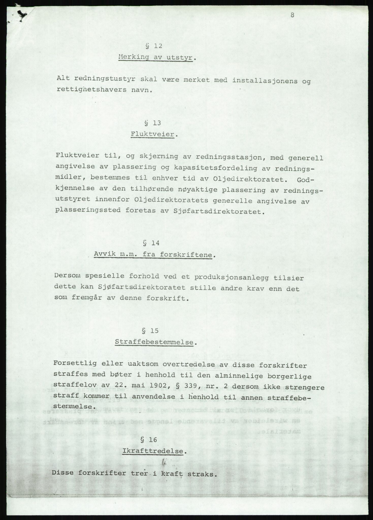 Justisdepartementet, Granskningskommisjonen ved Alexander Kielland-ulykken 27.3.1980, AV/RA-S-1165/D/L0012: H Sjøfartsdirektoratet/Skipskontrollen (Doku.liste + H1-H11, H13, H16-H22 av 52), 1980-1981, p. 447