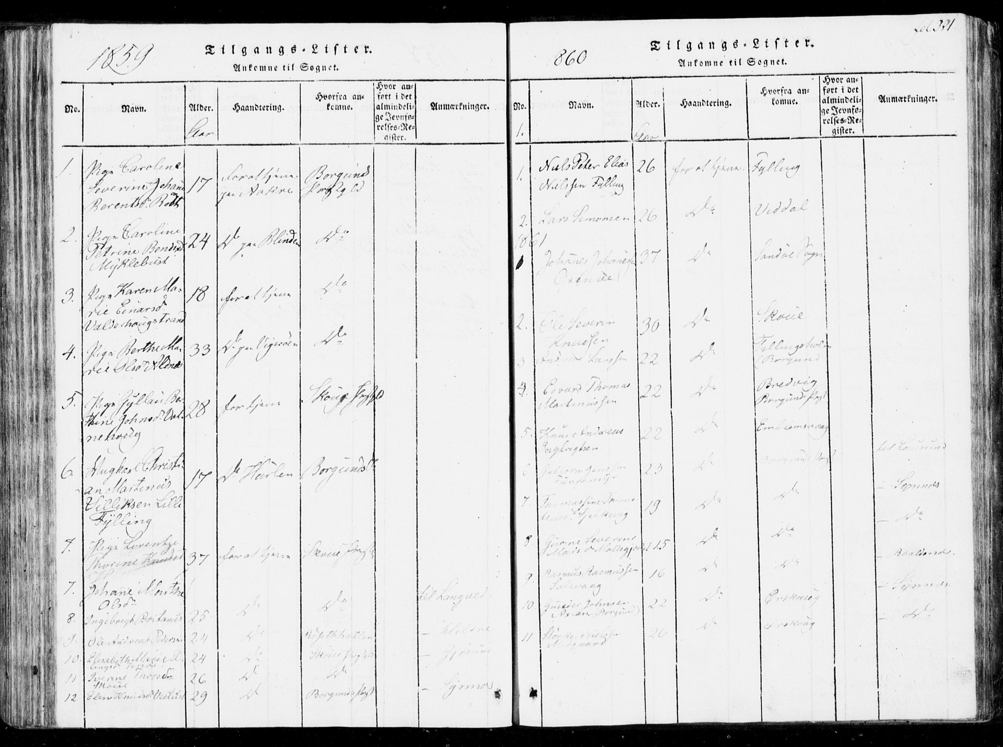 Ministerialprotokoller, klokkerbøker og fødselsregistre - Møre og Romsdal, SAT/A-1454/537/L0517: Parish register (official) no. 537A01, 1818-1862, p. 321