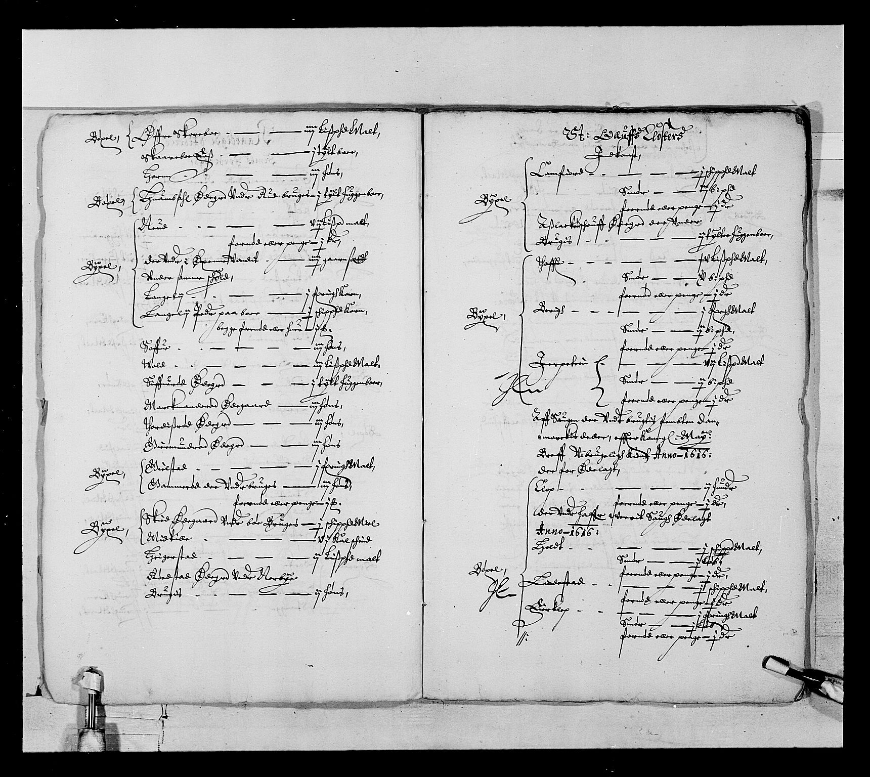 Stattholderembetet 1572-1771, RA/EA-2870/Ek/L0022/0003: Jordebøker 1633-1658: / To jordebøker over viss rente i Tønsberg len, 1633-1647, p. 6