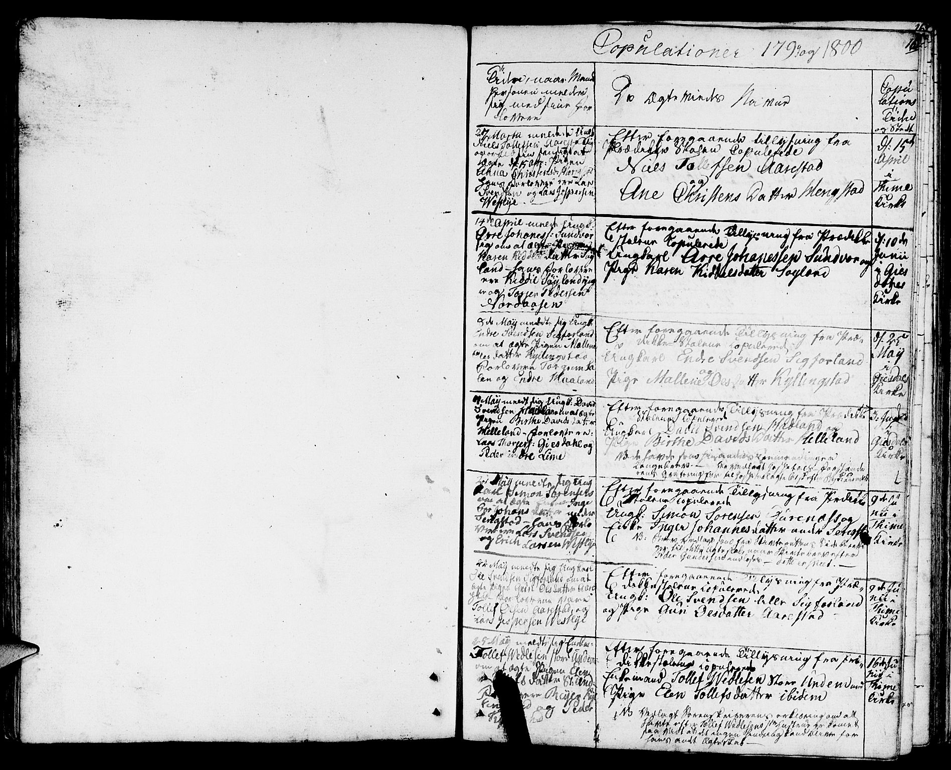 Lye sokneprestkontor, SAST/A-101794/001/30BA/L0002: Parish register (official) no. A 2, 1799-1817, p. 162