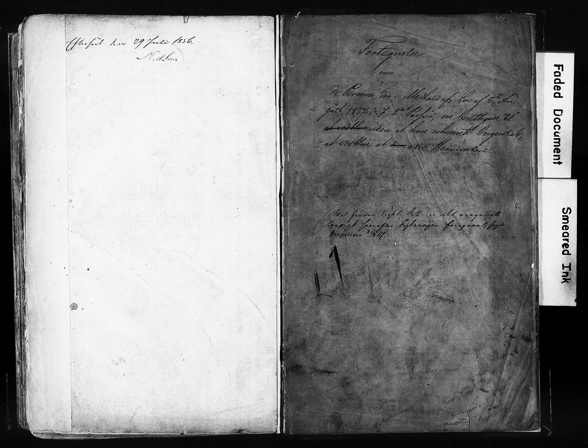 Kristiania magistrat, SAO/A-10711/F/Fb/L0003: Borgerrulle, 1842-1860, p. 381