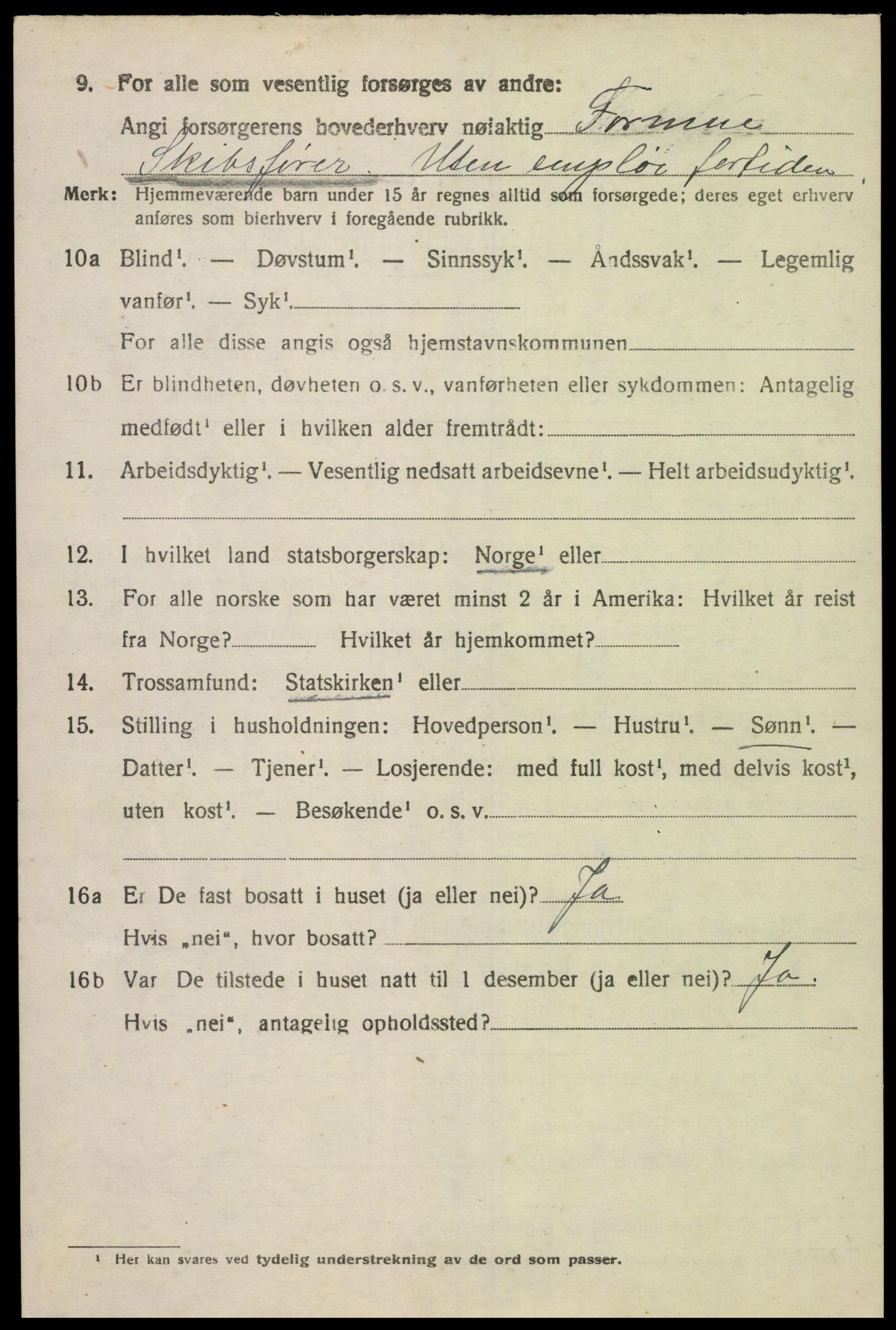 SAK, 1920 census for Halse og Harkmark, 1920, p. 2915