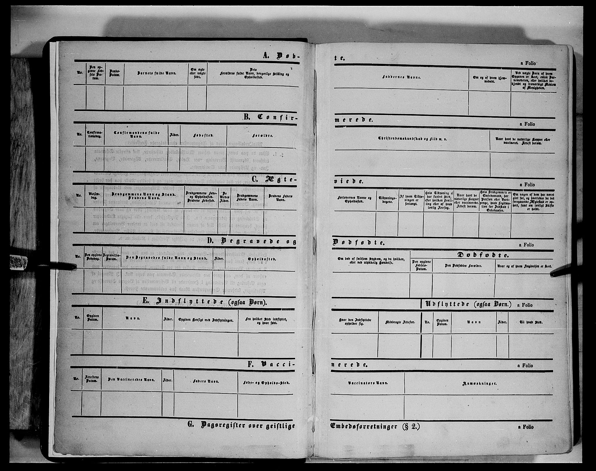 Fåberg prestekontor, AV/SAH-PREST-086/H/Ha/Haa/L0006: Parish register (official) no. 6A, 1855-1867