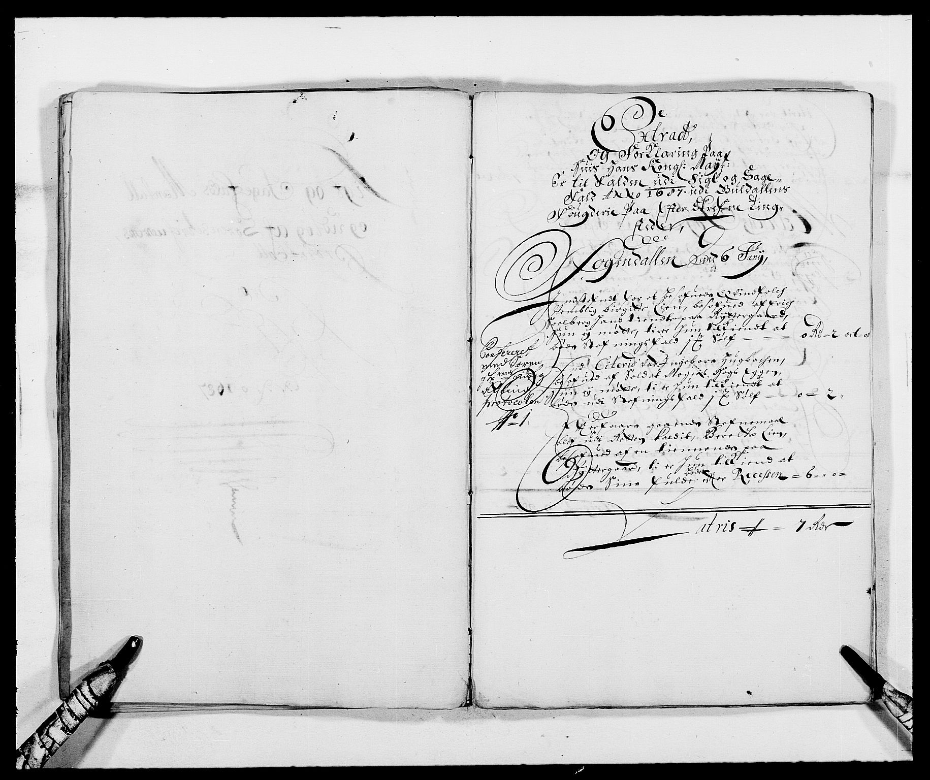 Rentekammeret inntil 1814, Reviderte regnskaper, Fogderegnskap, RA/EA-4092/R59/L3939: Fogderegnskap Gauldal, 1687-1688, p. 47