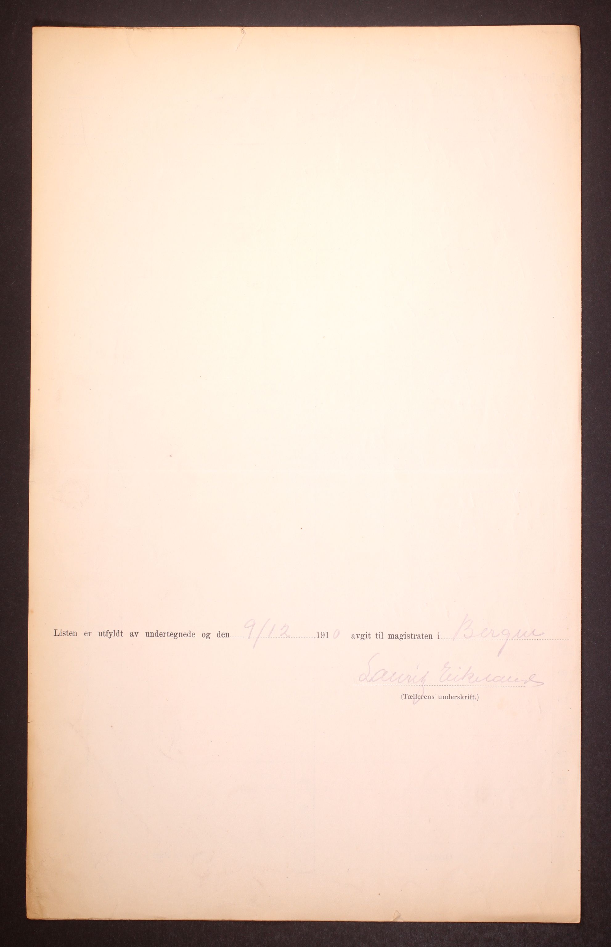 RA, 1910 census for Bergen, 1910, p. 28