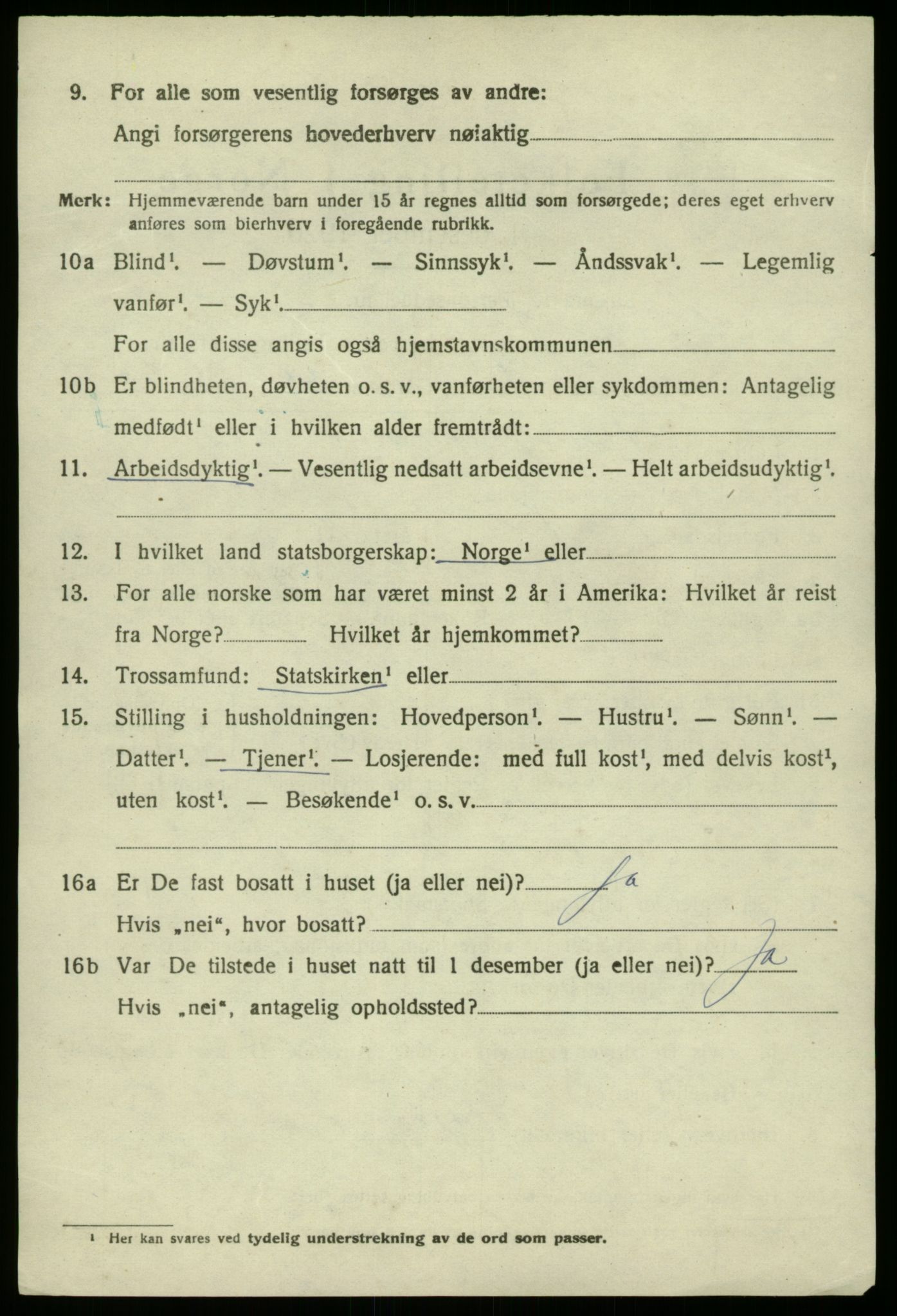 SAB, 1920 census for Laksevåg, 1920, p. 19419