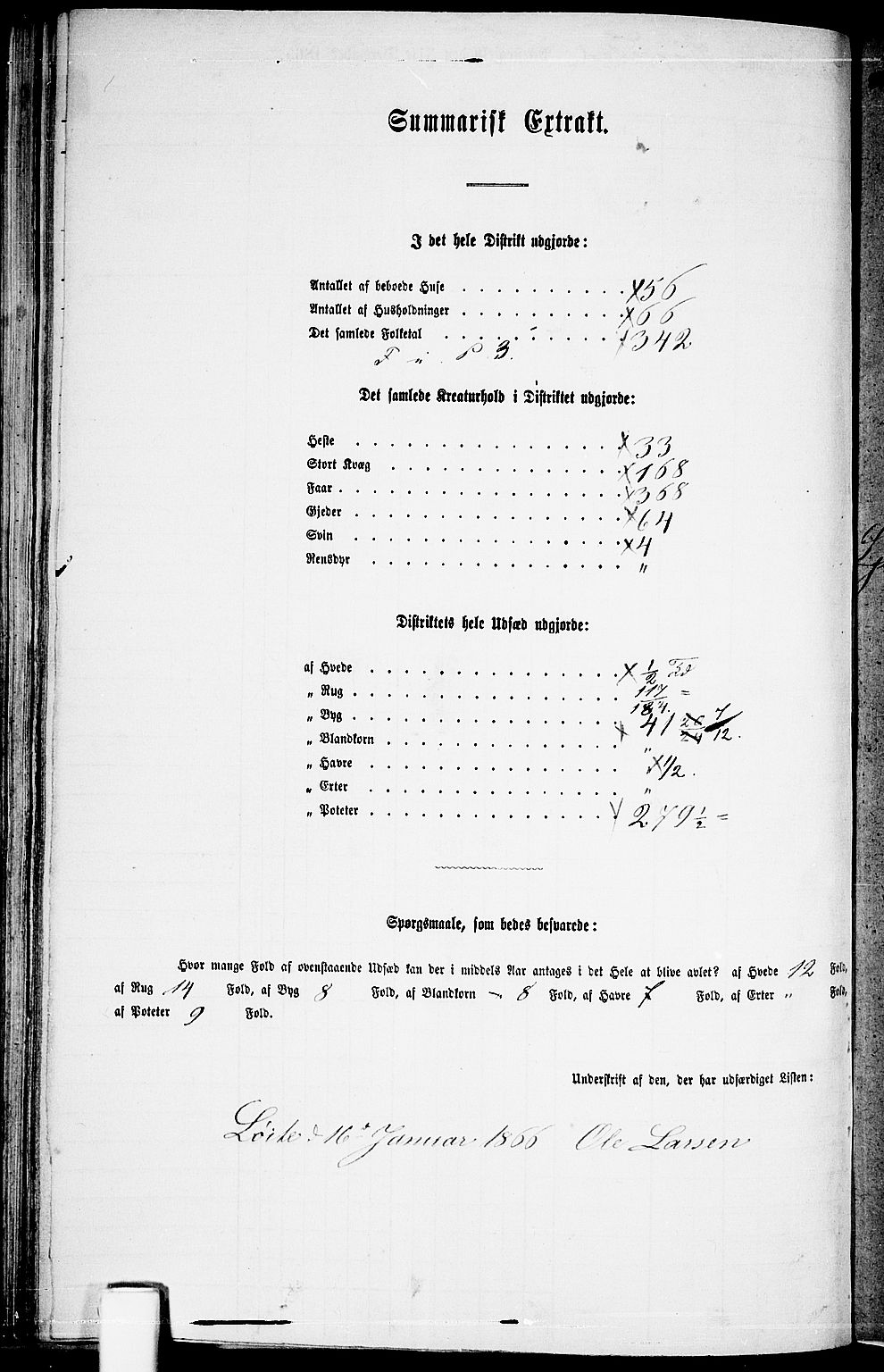 RA, 1865 census for Gjerstad, 1865, p. 91