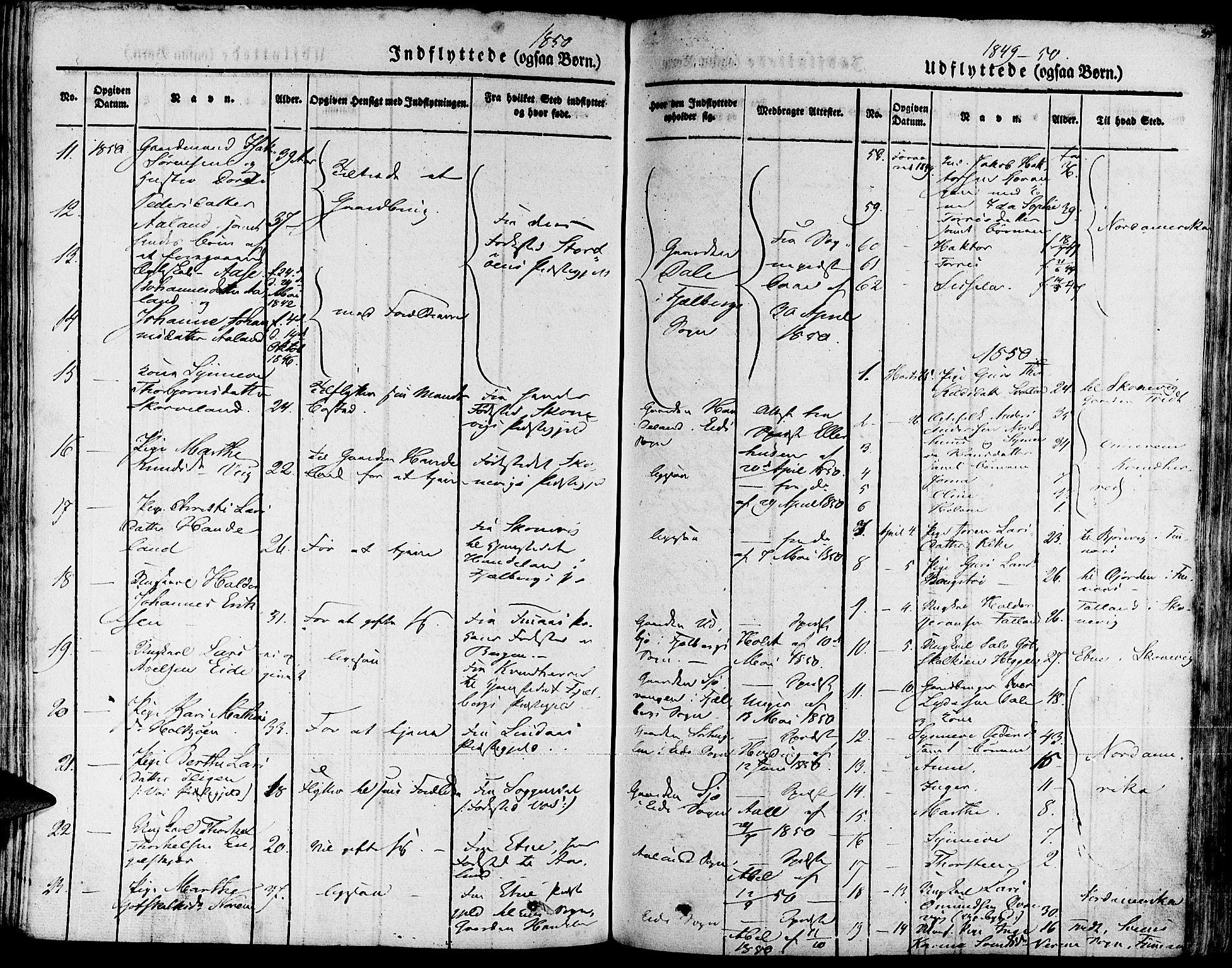 Fjelberg sokneprestembete, AV/SAB-A-75201/H/Haa: Parish register (official) no. A 6, 1835-1851, p. 395