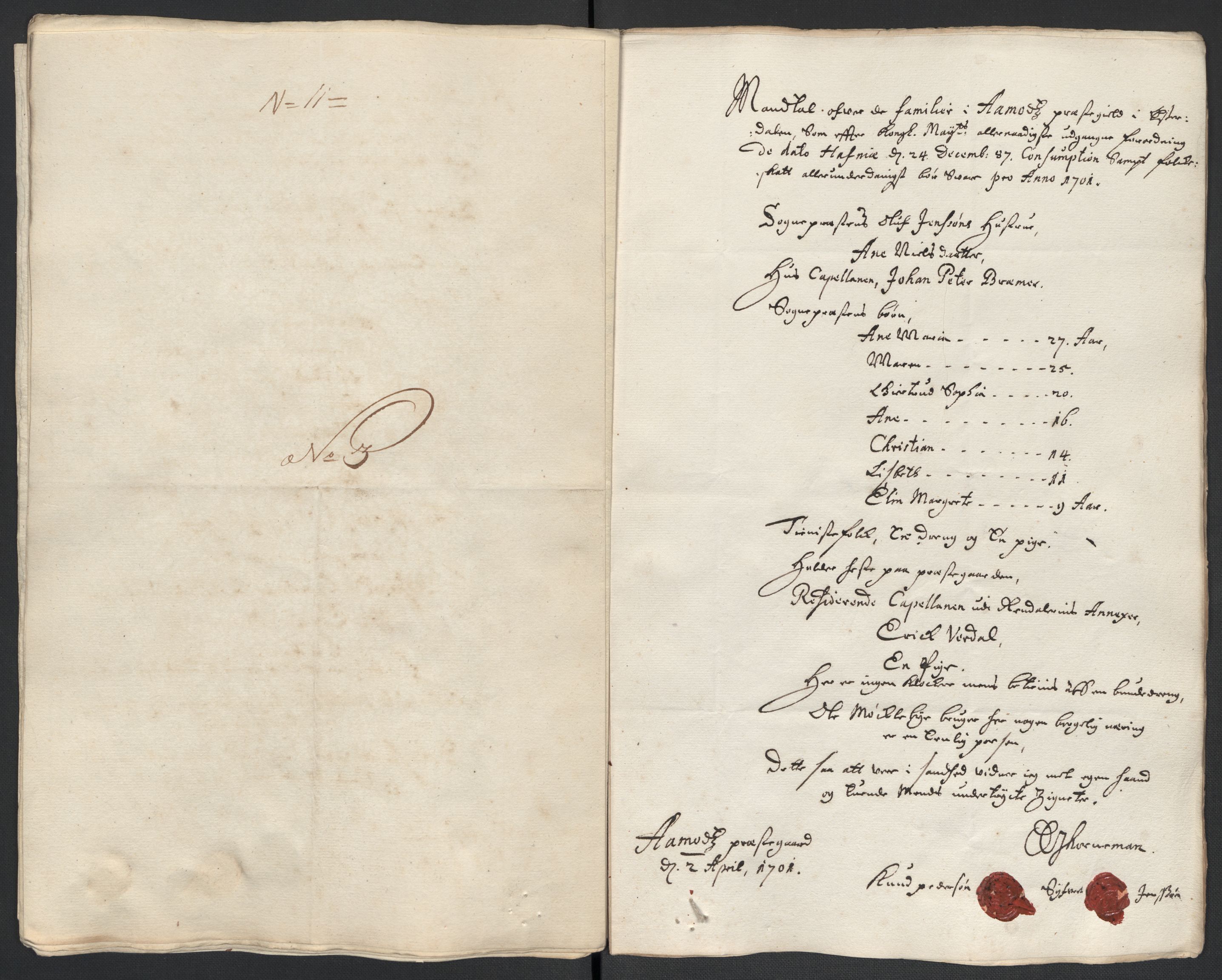 Rentekammeret inntil 1814, Reviderte regnskaper, Fogderegnskap, AV/RA-EA-4092/R13/L0839: Fogderegnskap Solør, Odal og Østerdal, 1701, p. 193