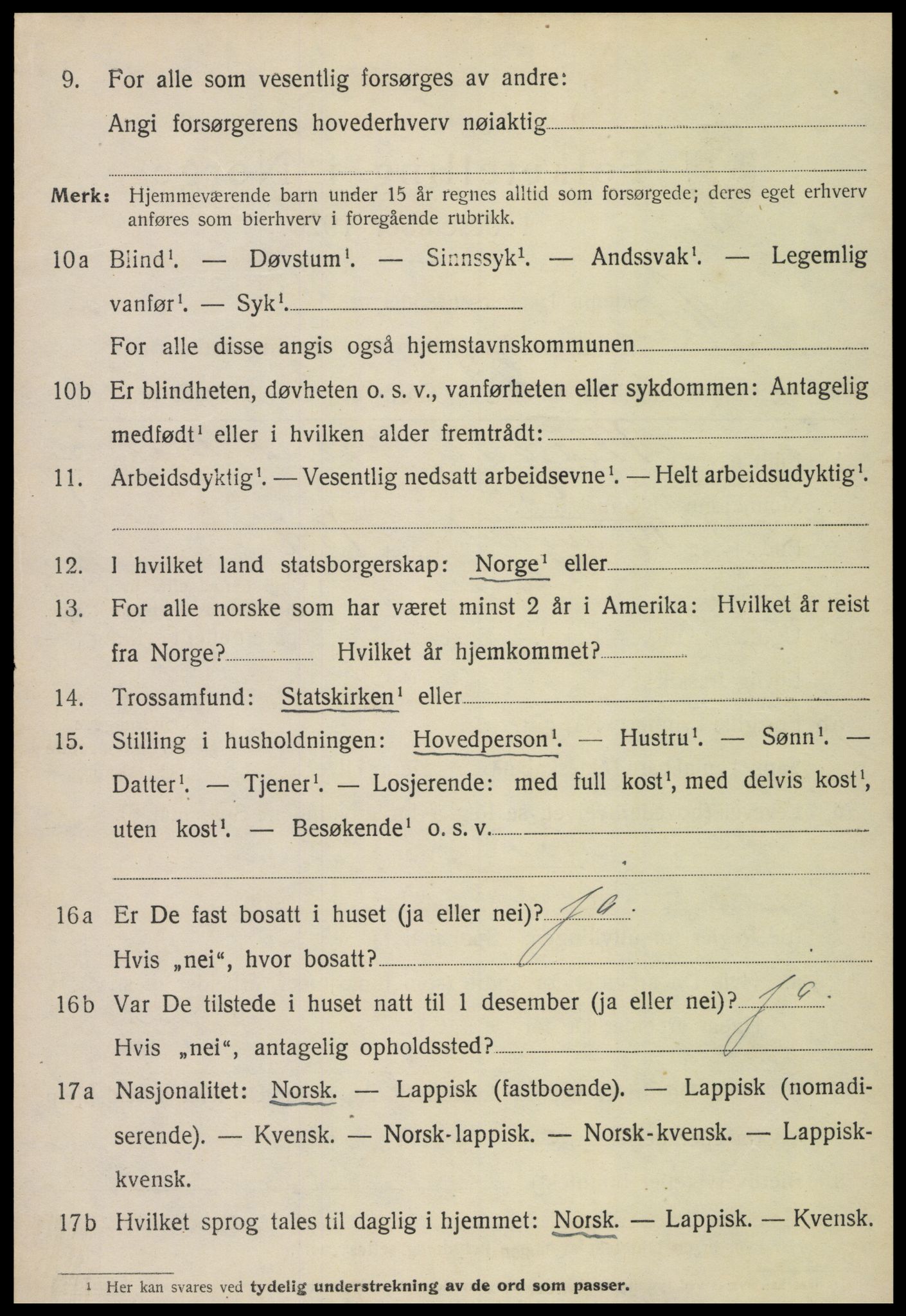 SAT, 1920 census for Åsen, 1920, p. 1941