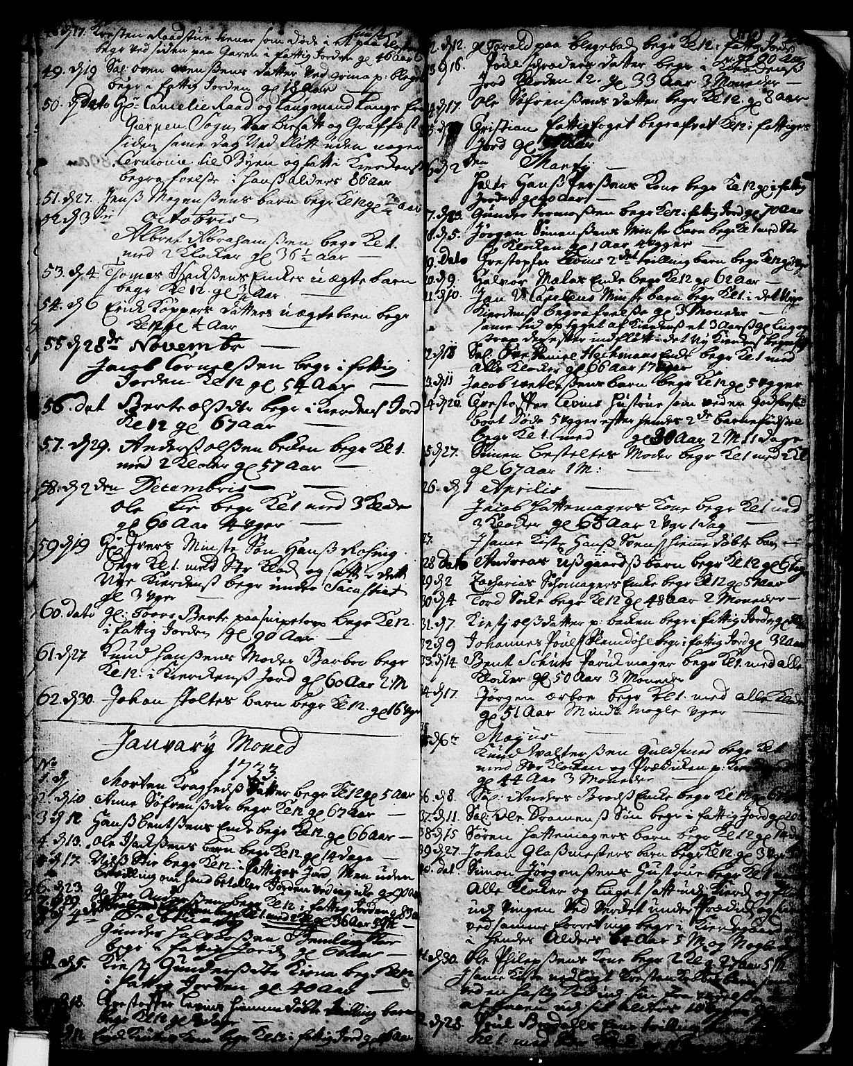 Skien kirkebøker, SAKO/A-302/F/Fa/L0002: Parish register (official) no. 2, 1716-1757, p. 199