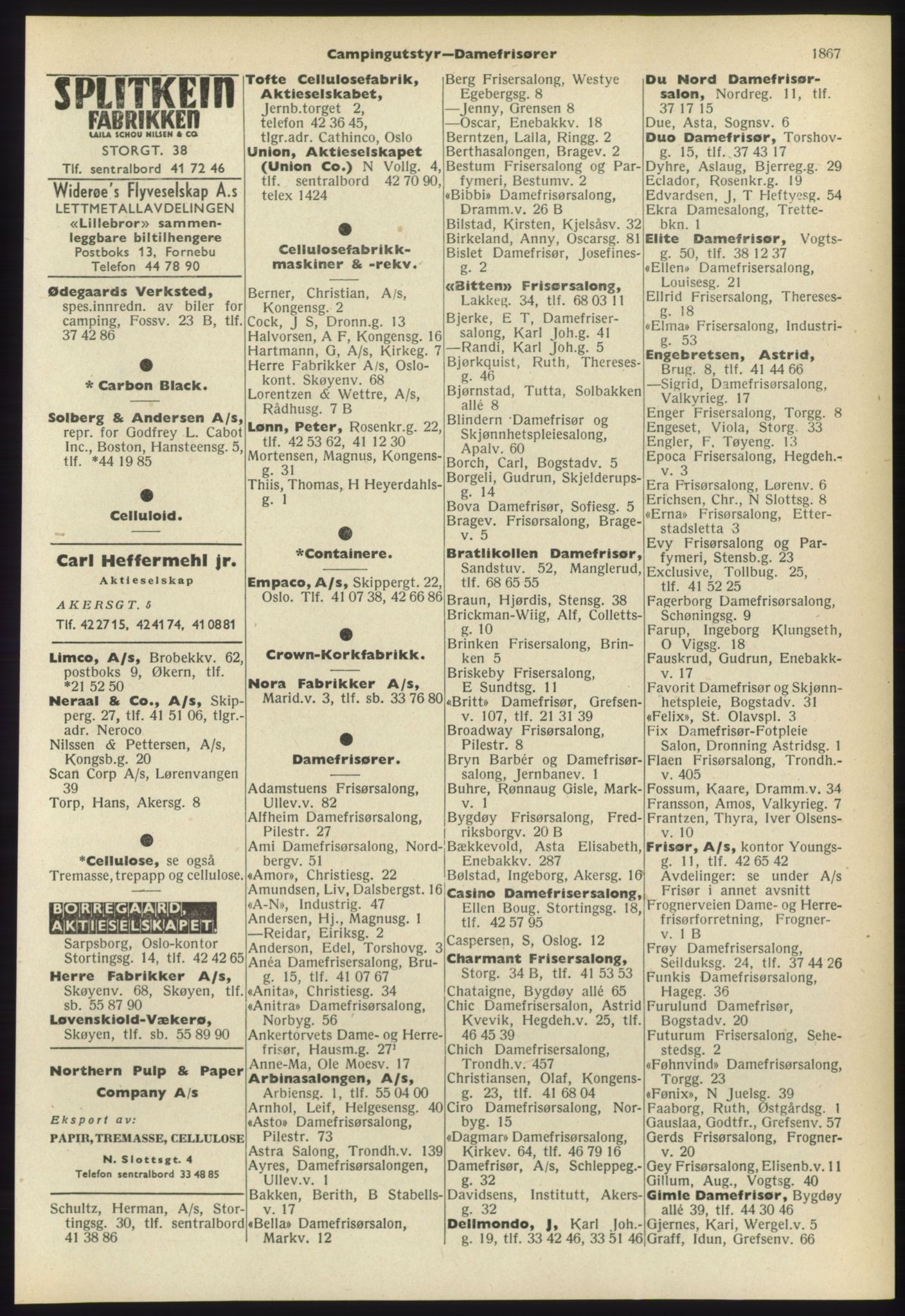 Kristiania/Oslo adressebok, PUBL/-, 1960-1961, p. 1867