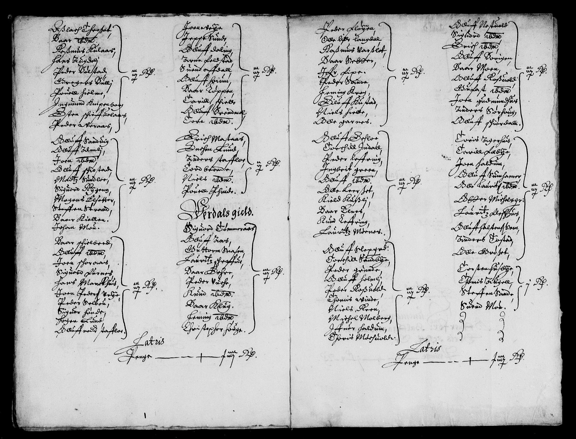 Rentekammeret inntil 1814, Reviderte regnskaper, Lensregnskaper, AV/RA-EA-5023/R/Rb/Rbw/L0059: Trondheim len, 1636-1637
